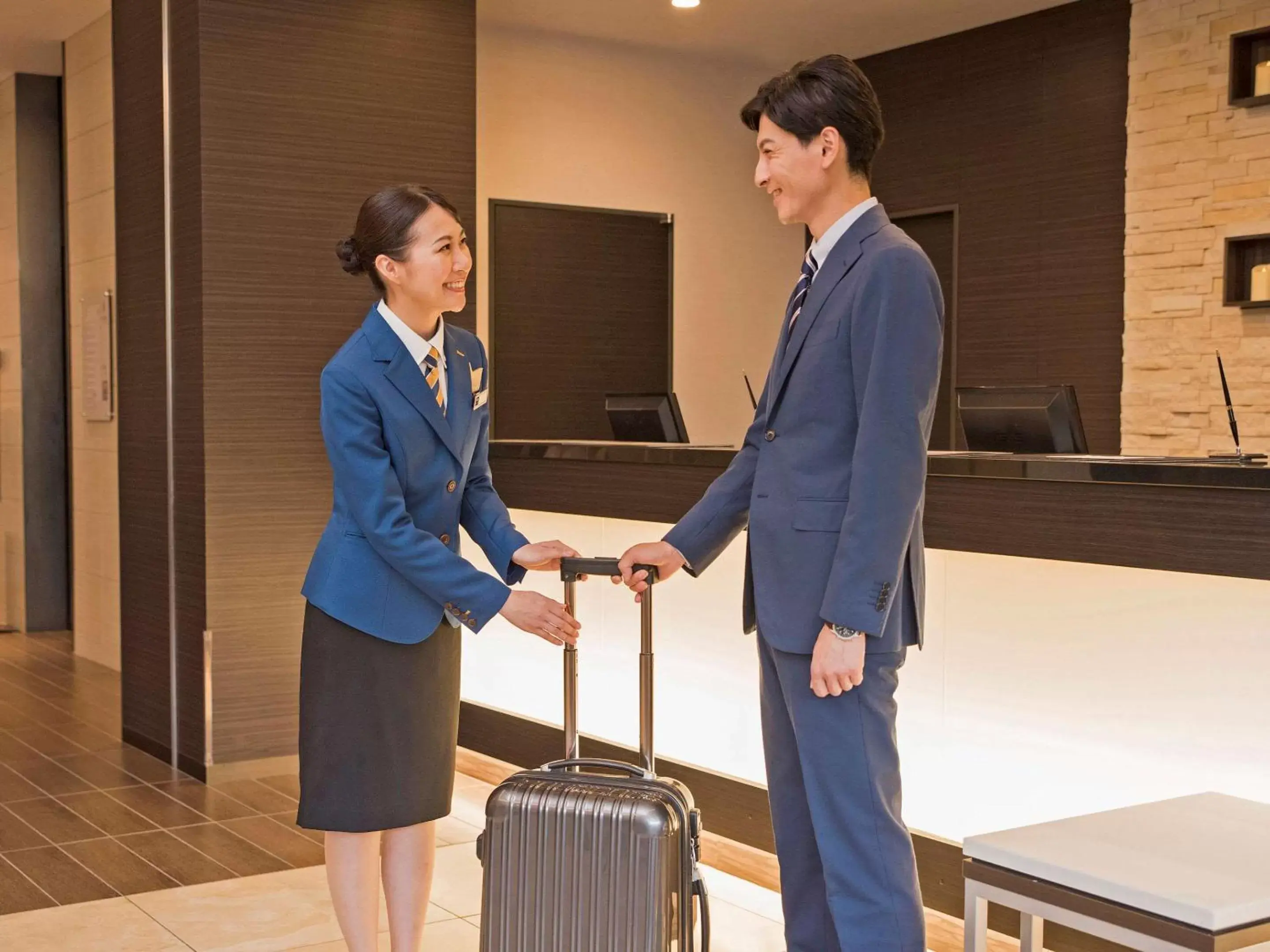 Lobby or reception in Comfort Hotel Nagoya Kanayama