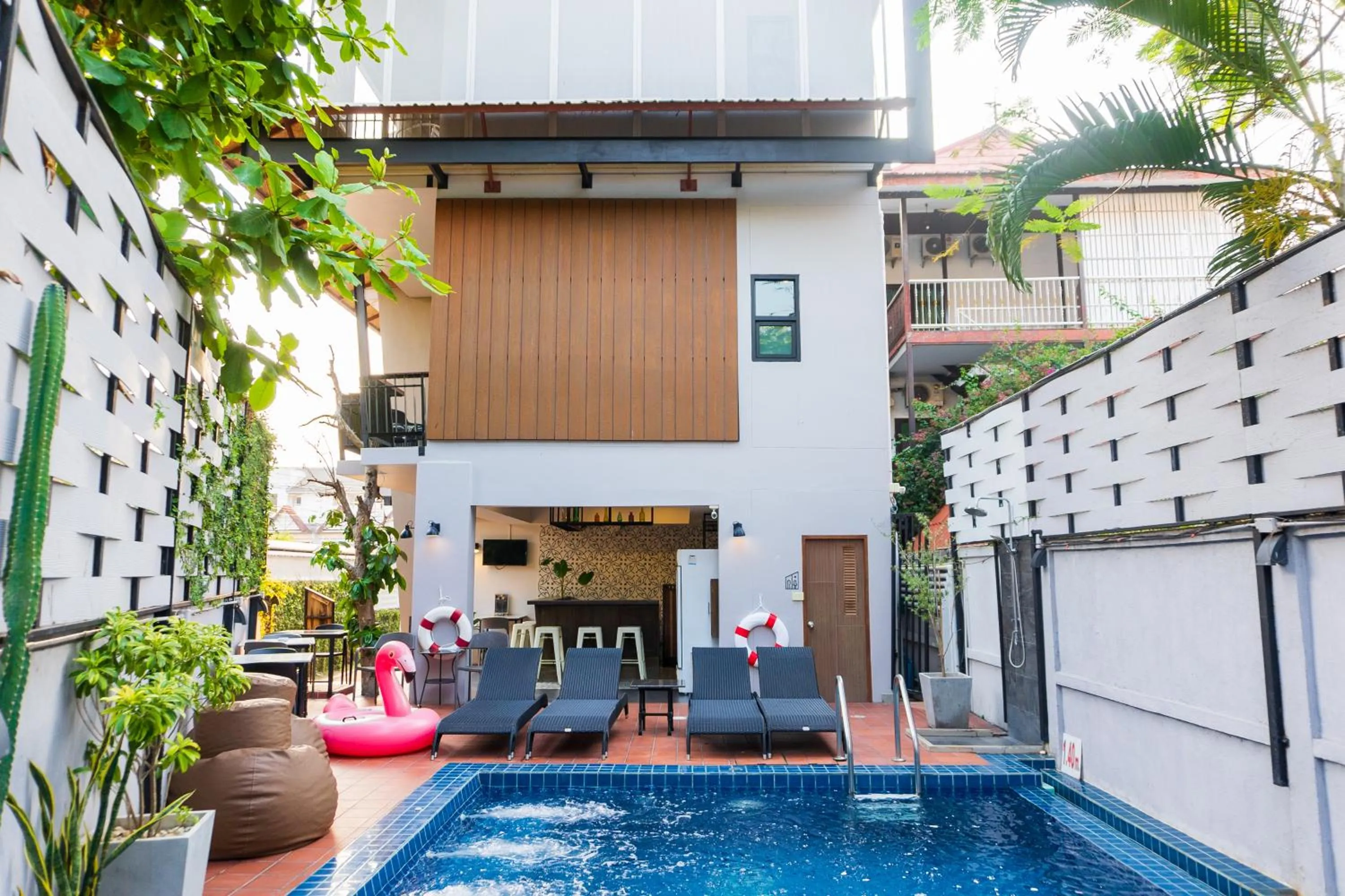 Property building in Wealth Boutique Hotel Chiang Mai