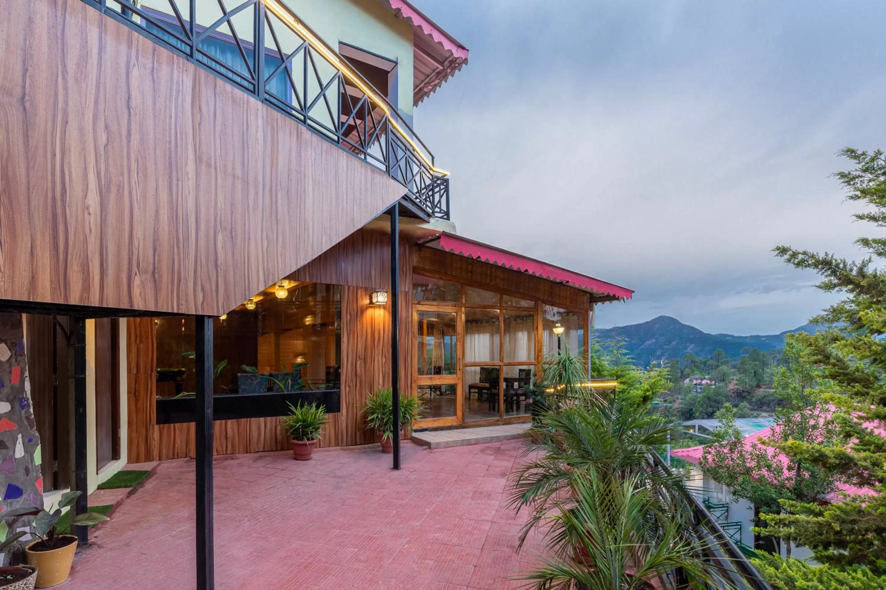 Property building in Country Inn Maple Resort Chail