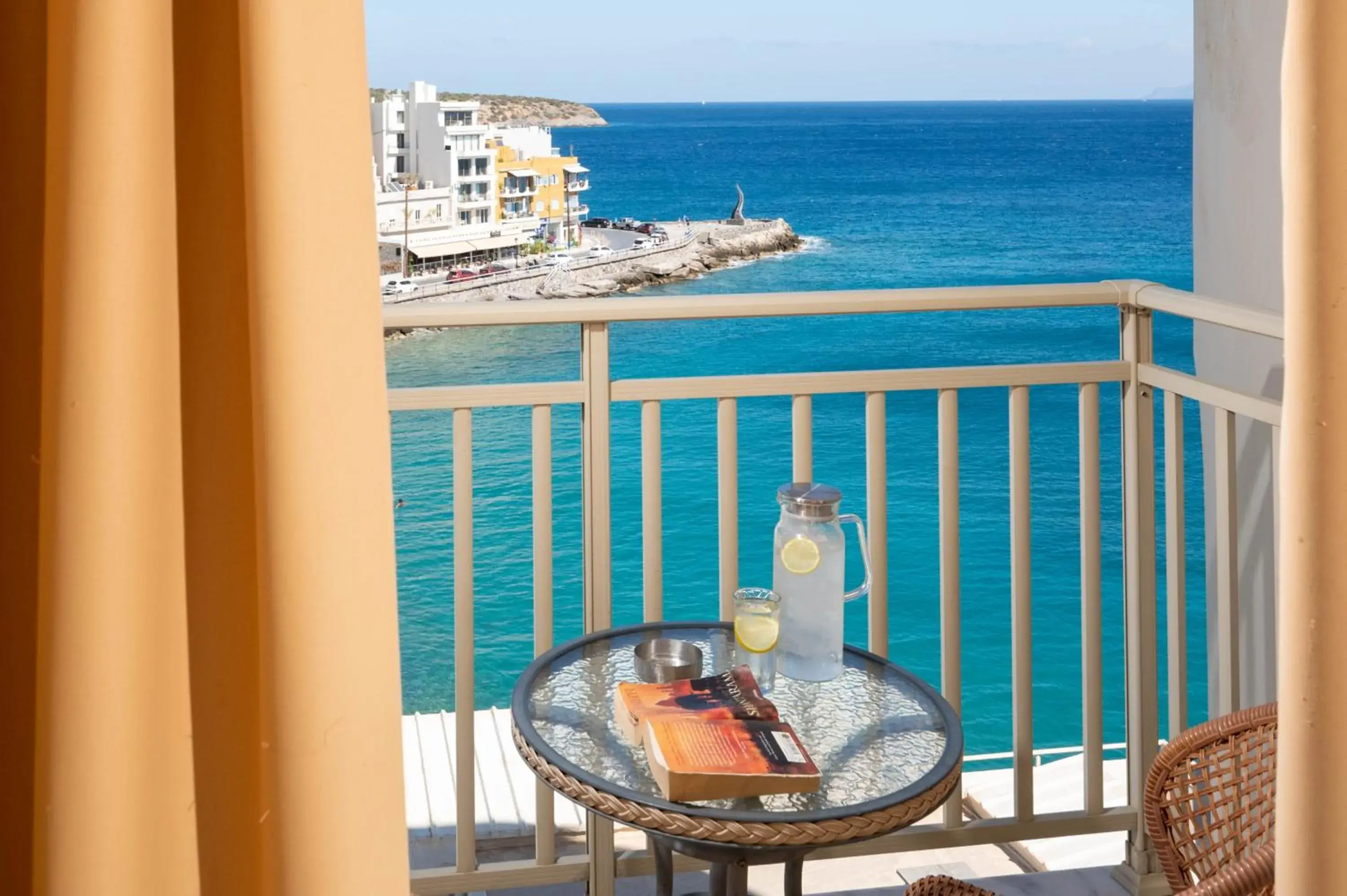 Balcony/Terrace in Kitro Beach Hotel - Adults Only