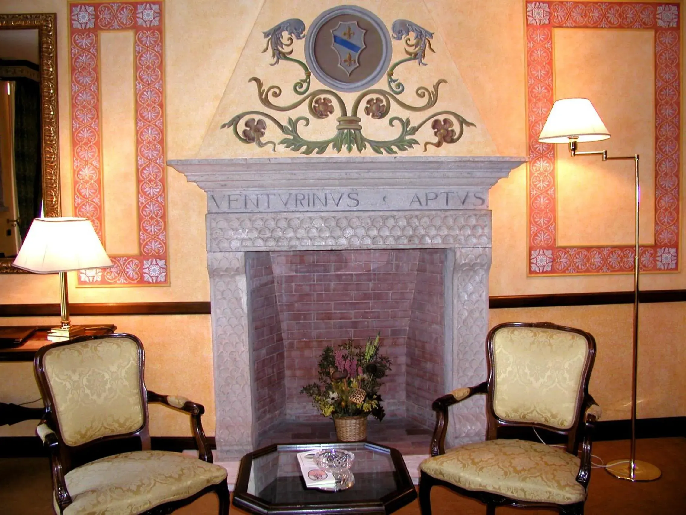 Decorative detail, Seating Area in Hotel Fonte Cesia