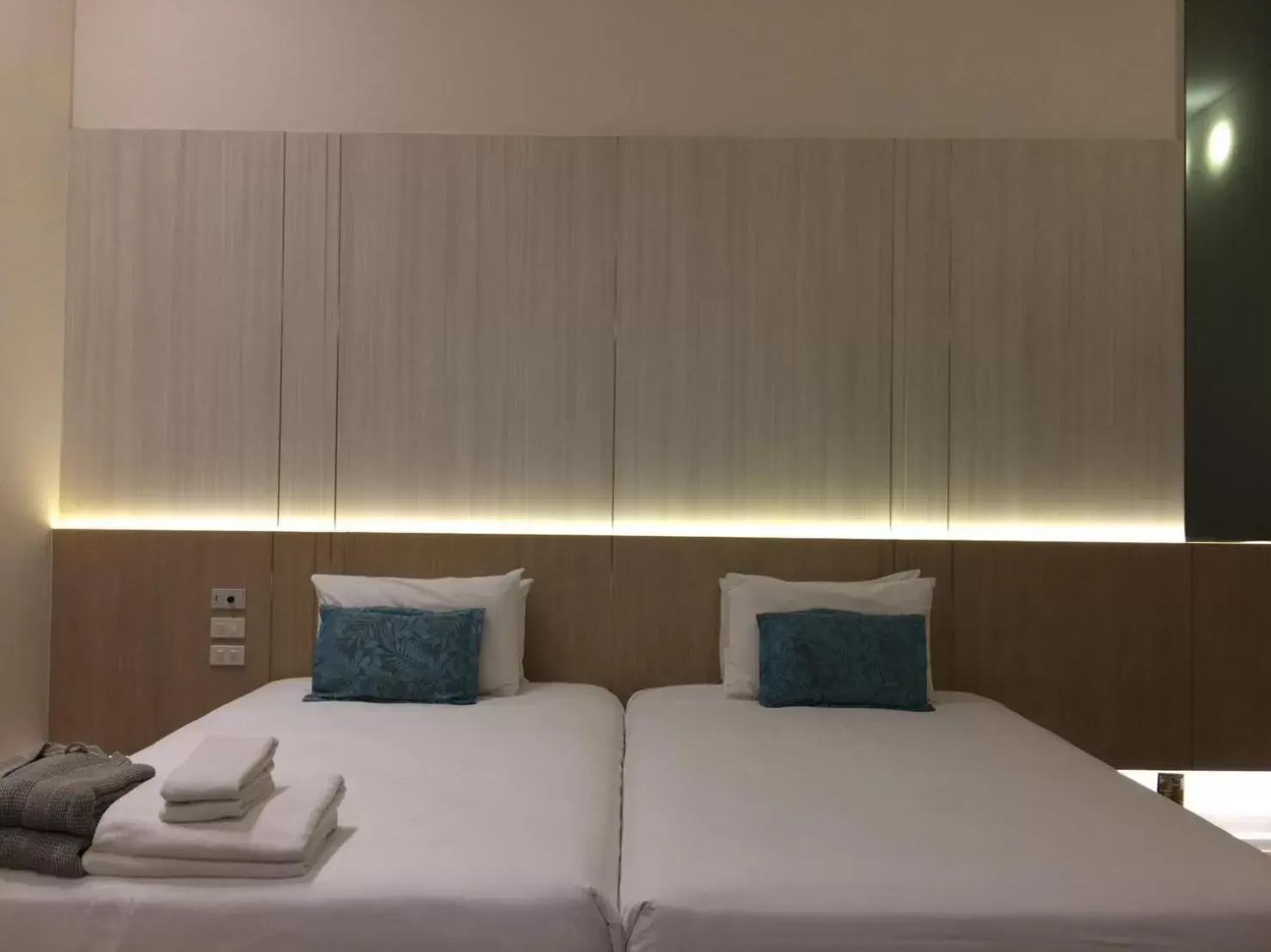 Bed in iuDia Hotel