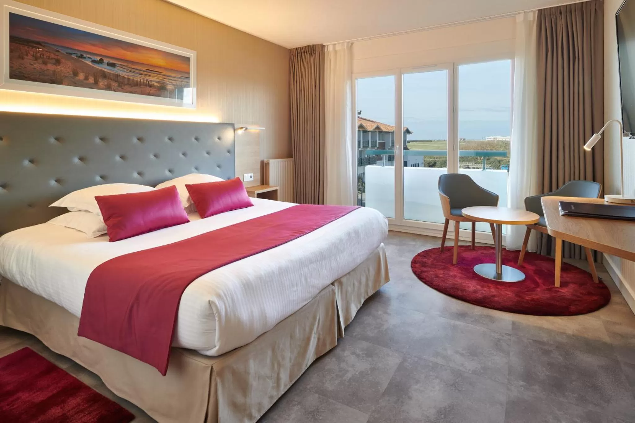 Bedroom, Bed in Atlanthal