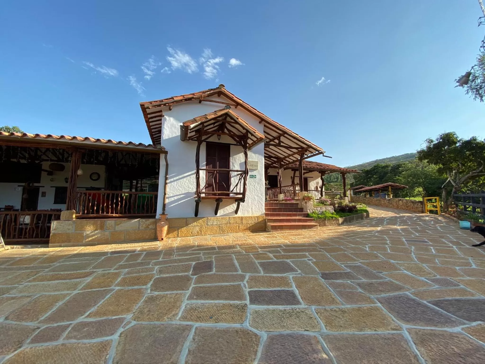 Property building in Hotel Campestre Ataraxia Barichara