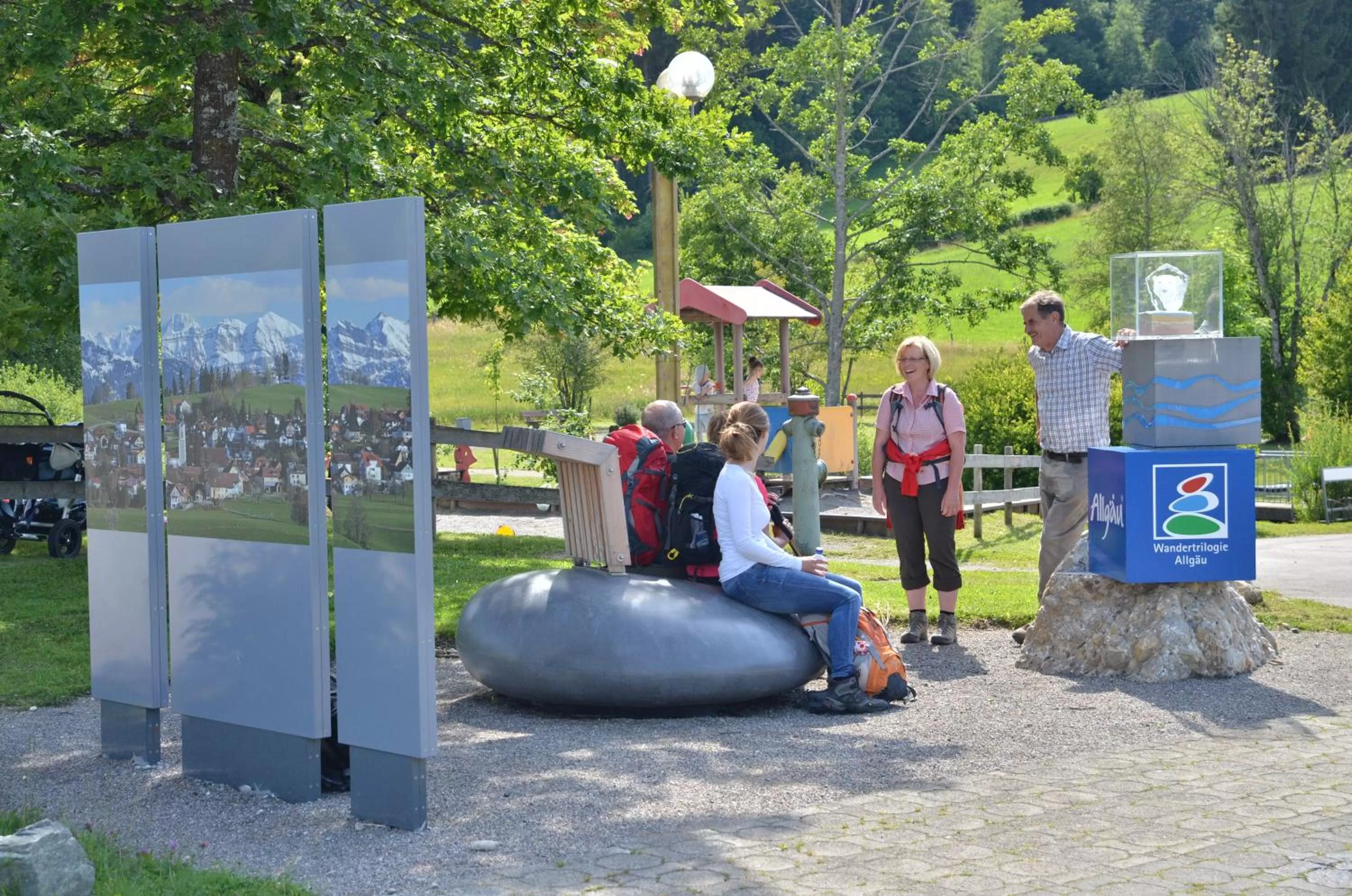 People in Hotel Alpenrose gut schlafen & frühstücken