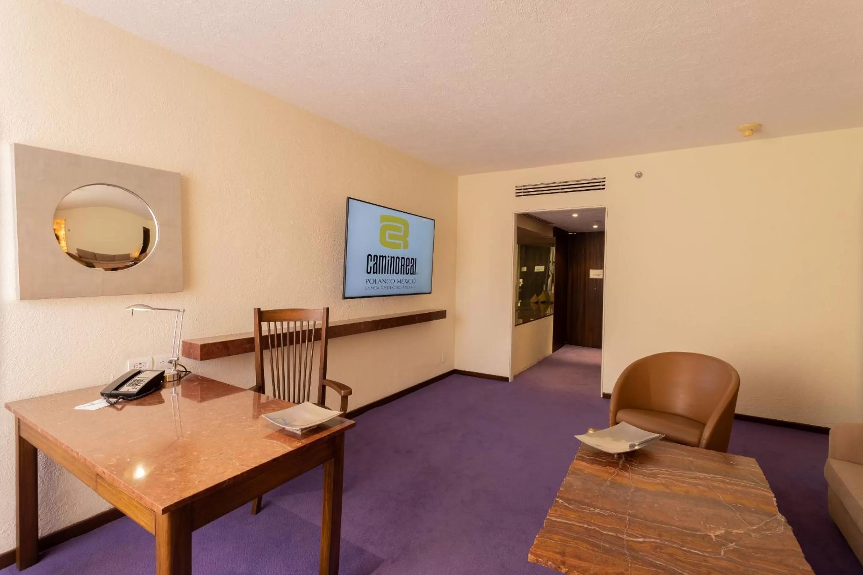 Bedroom in Camino Real Polanco Mexico