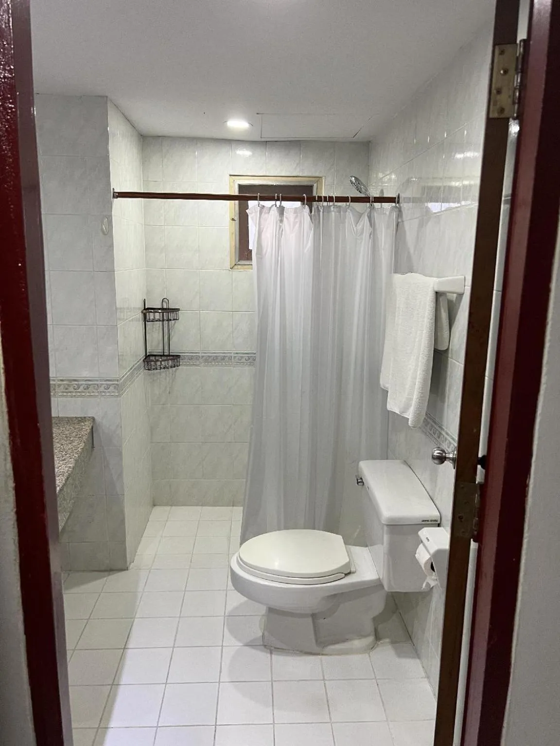 Shower in Mall Suites Hotel