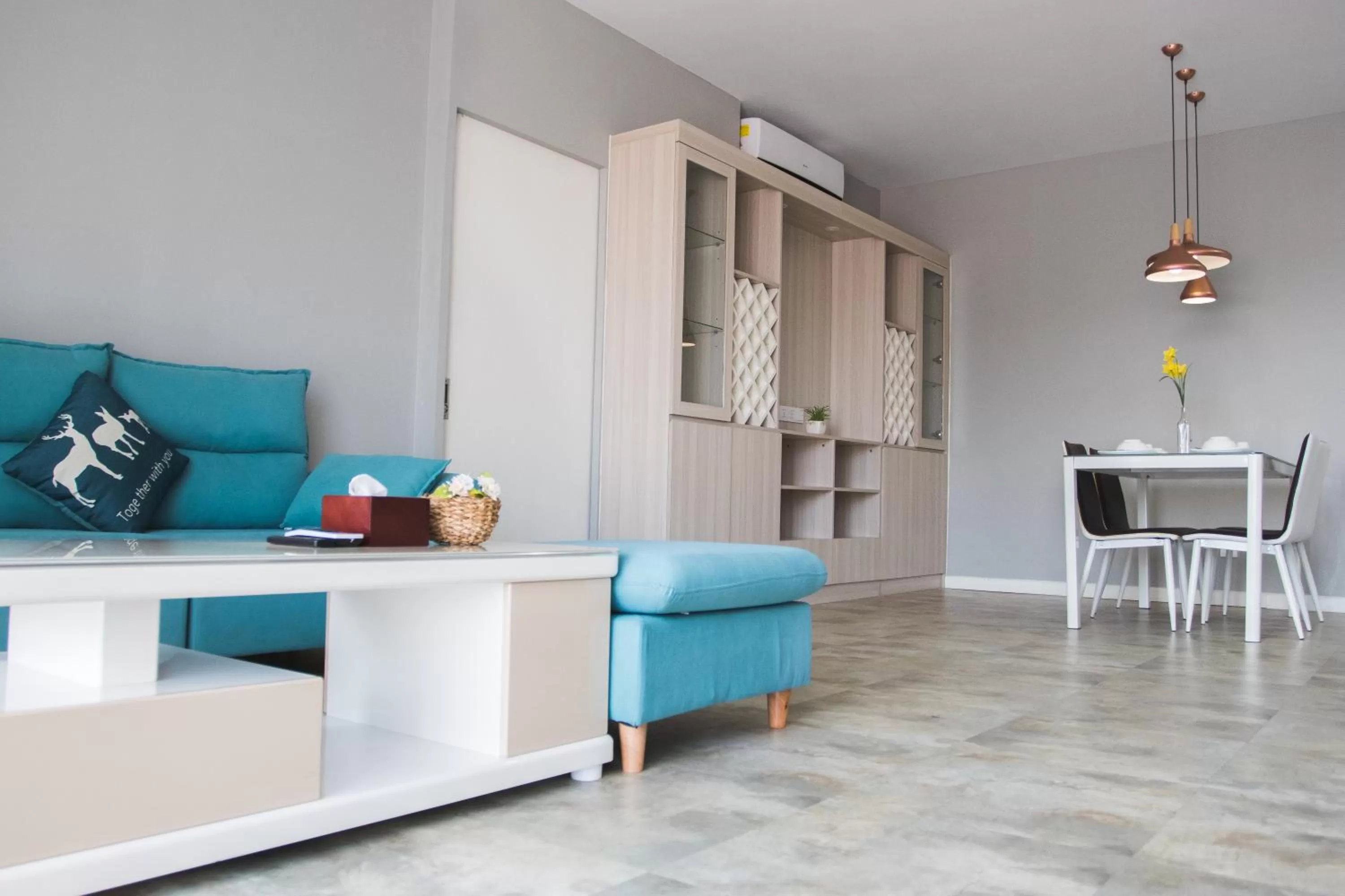 Seating area in Cambodian Country Club