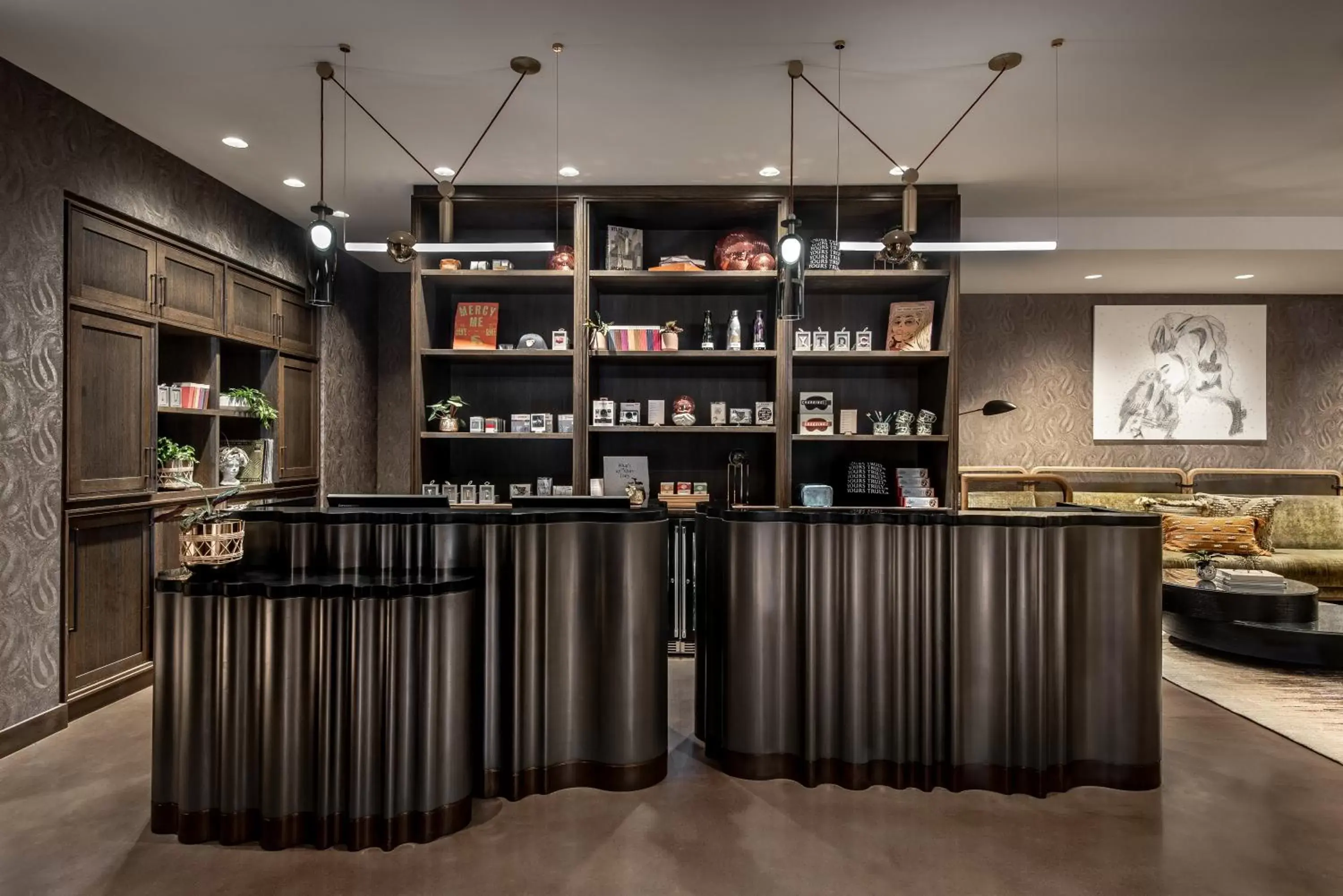 Lobby or reception in Vignette Collection Yours Truly DC by IHG Lobby or reception in Vignette Collection Yours Truly DC by IHG