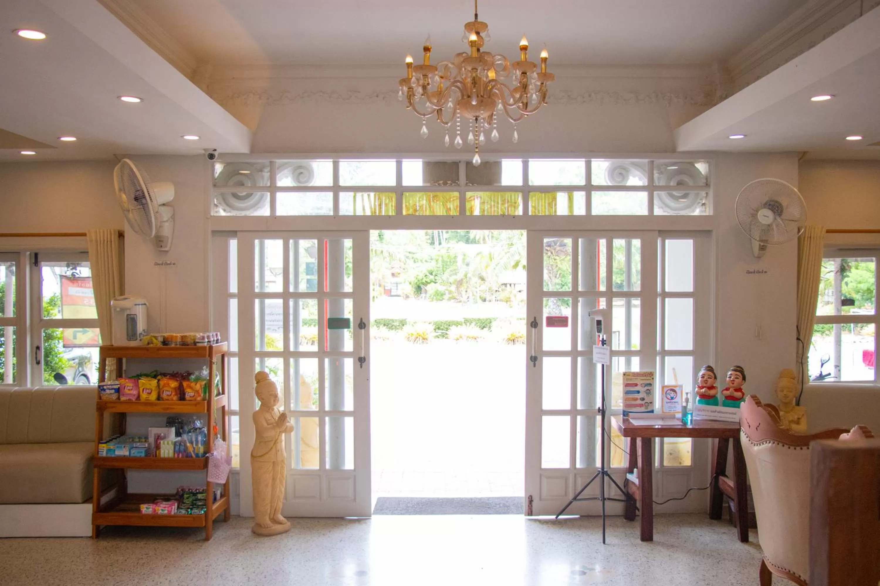 Seating area in Anchalee Resort