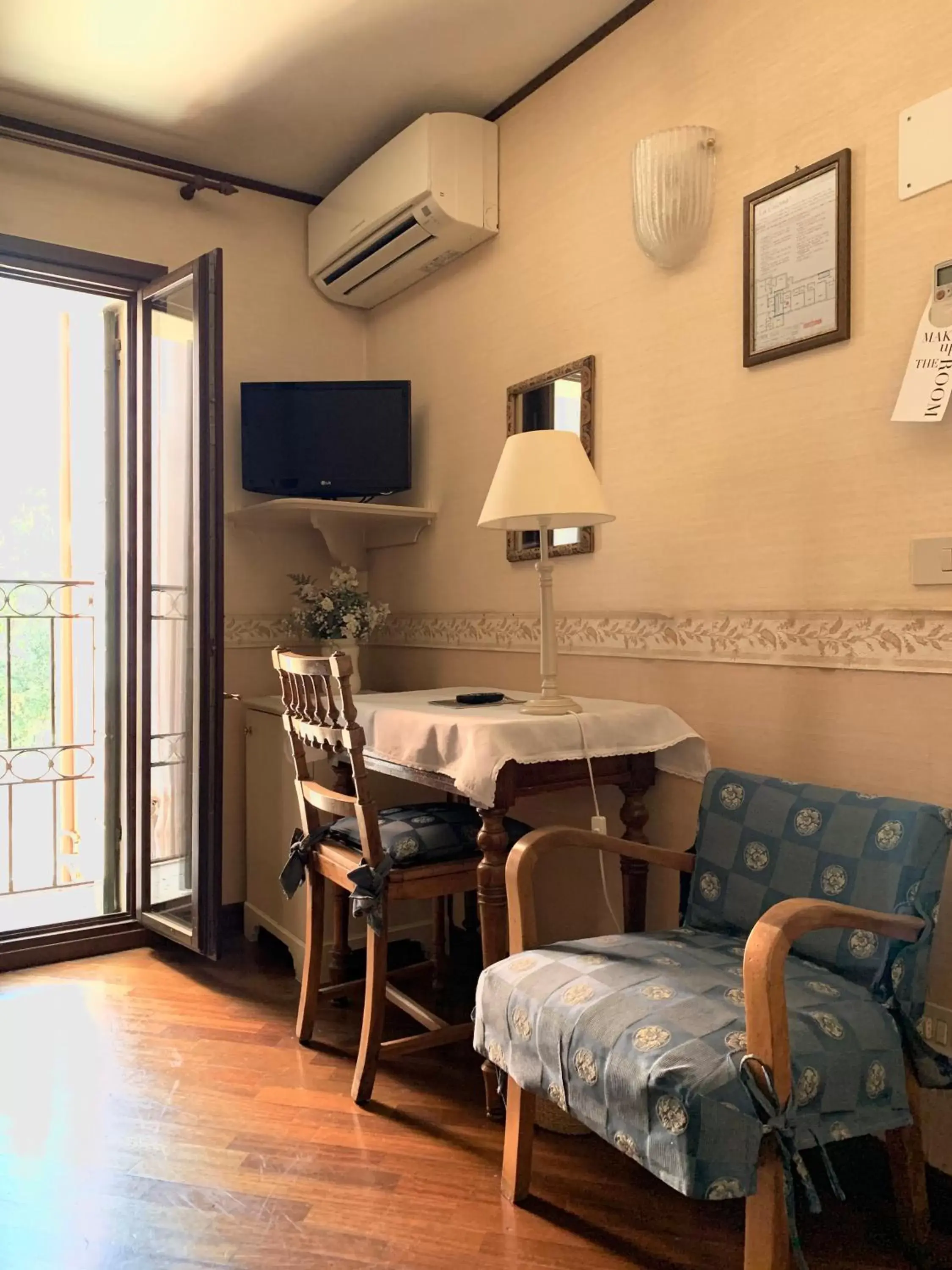 Seating Area in Hotel La Calcina