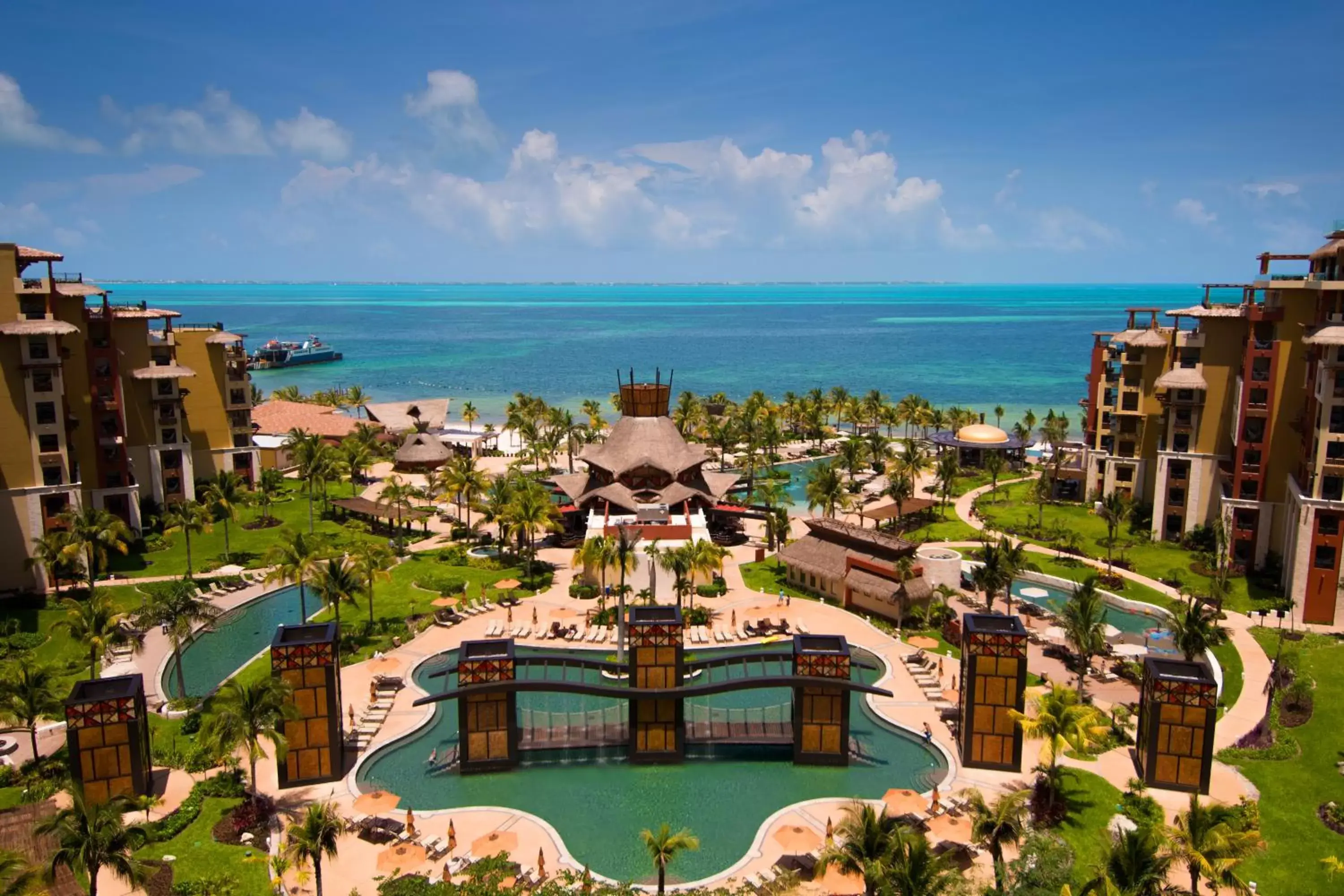 Sea view, Bird's-eye View in Villa del Palmar Cancun Luxury Beach Resort & Spa