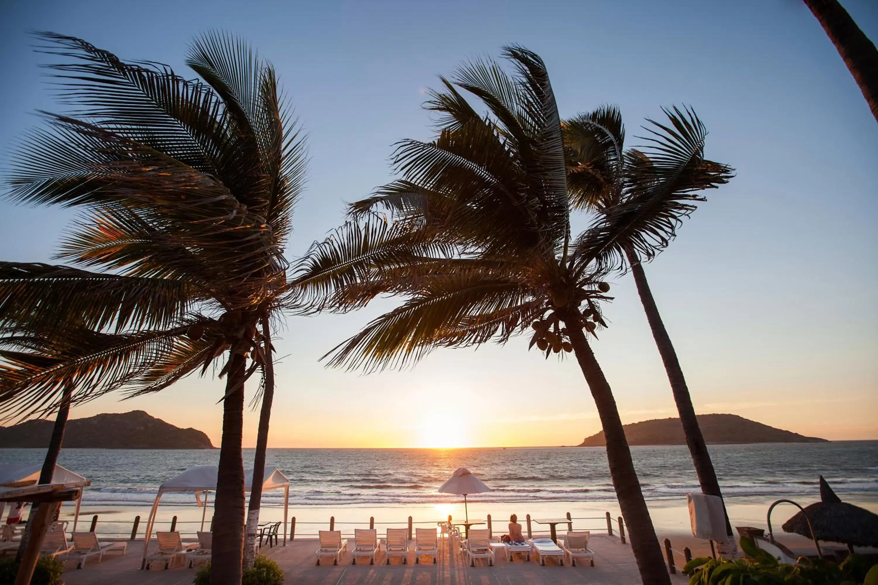 Sea view, Sunrise/Sunset in Costa de Oro Beach Hotel