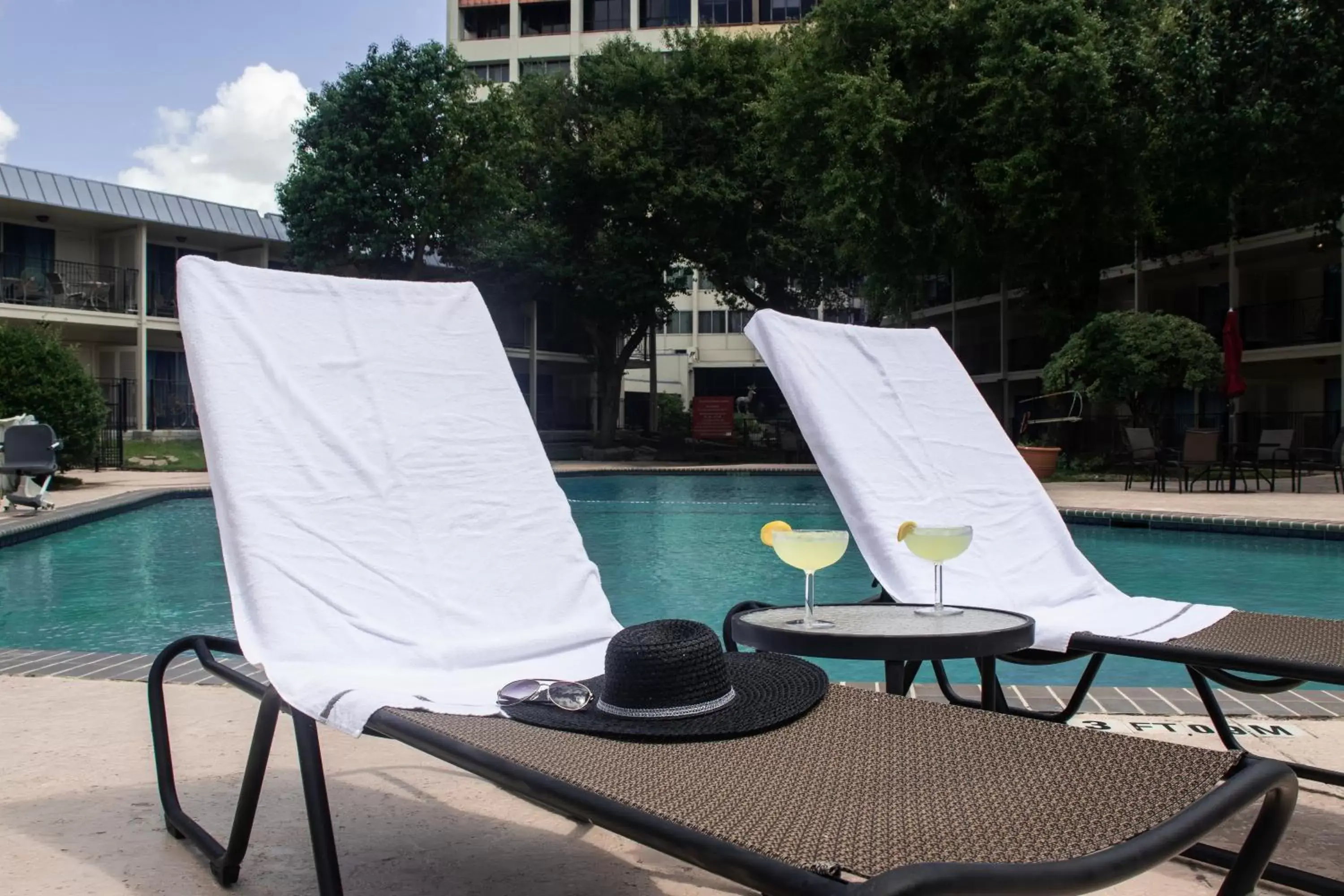 Pool view, Swimming Pool in Wyndham Houston near NRG Park - Medical Center