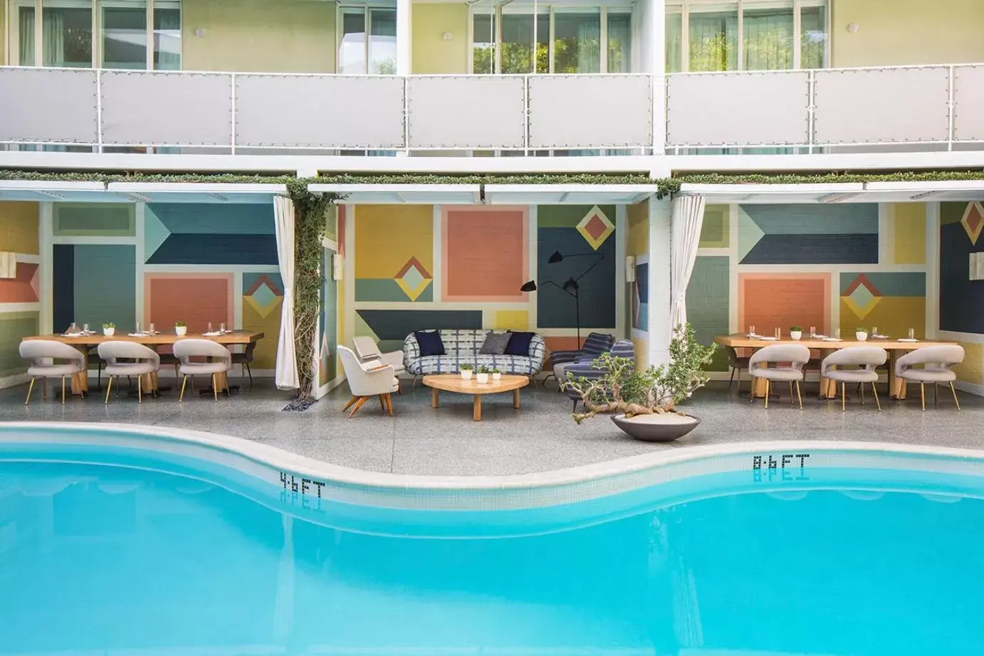 Restaurant/places to eat in Avalon Hotel Beverly Hills, a Member of Design Hotels
