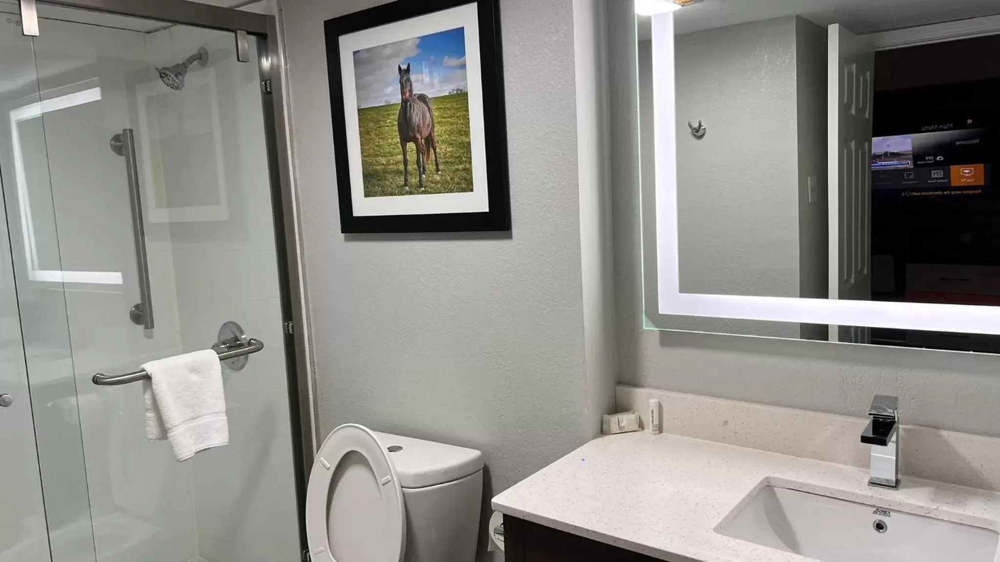 Bathroom in La Quinta Inn Lexington-Horse Park
