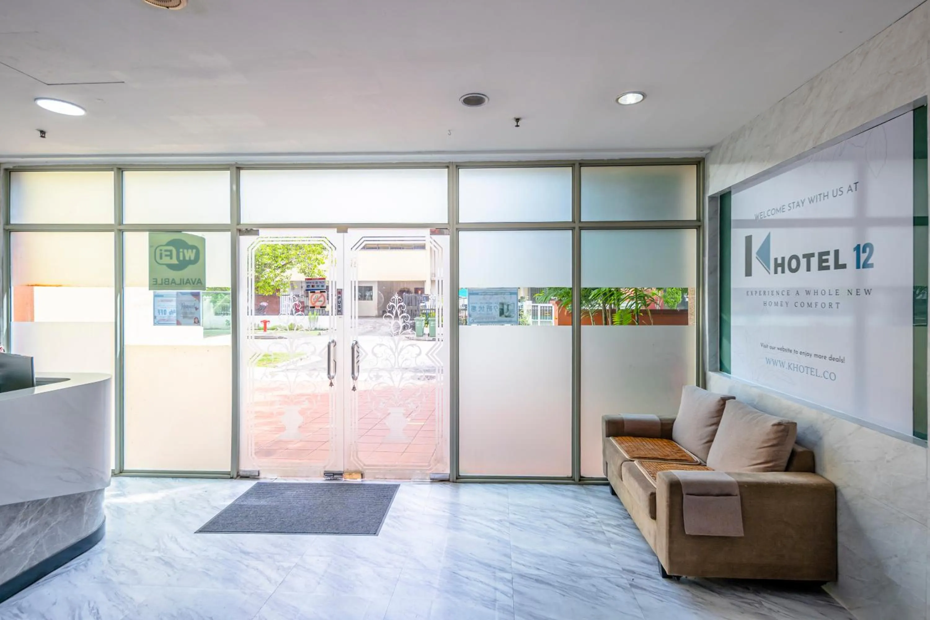 Lobby or reception in K Hotel 12