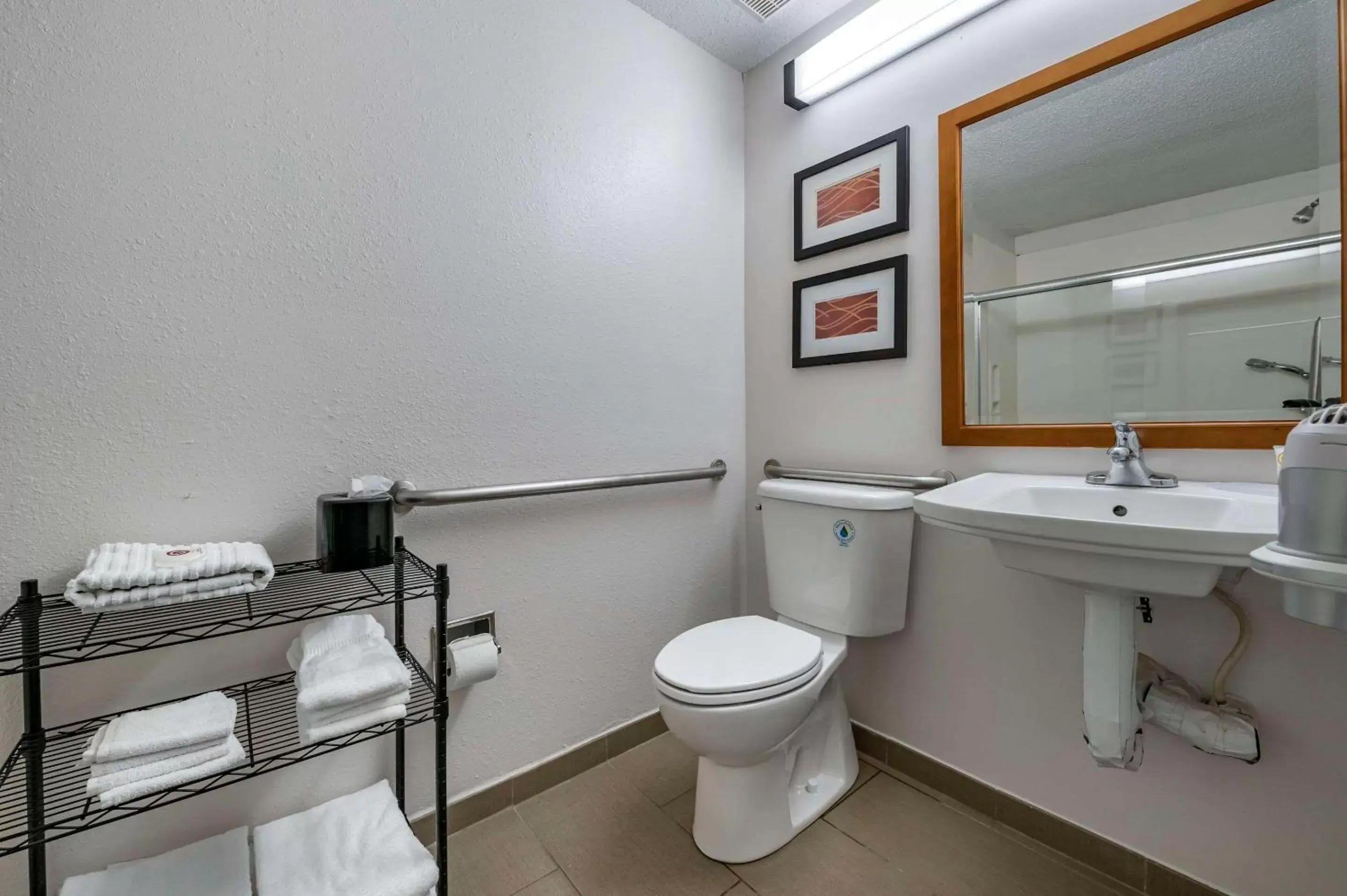 Bedroom, Bathroom in Comfort Inn Plainfield