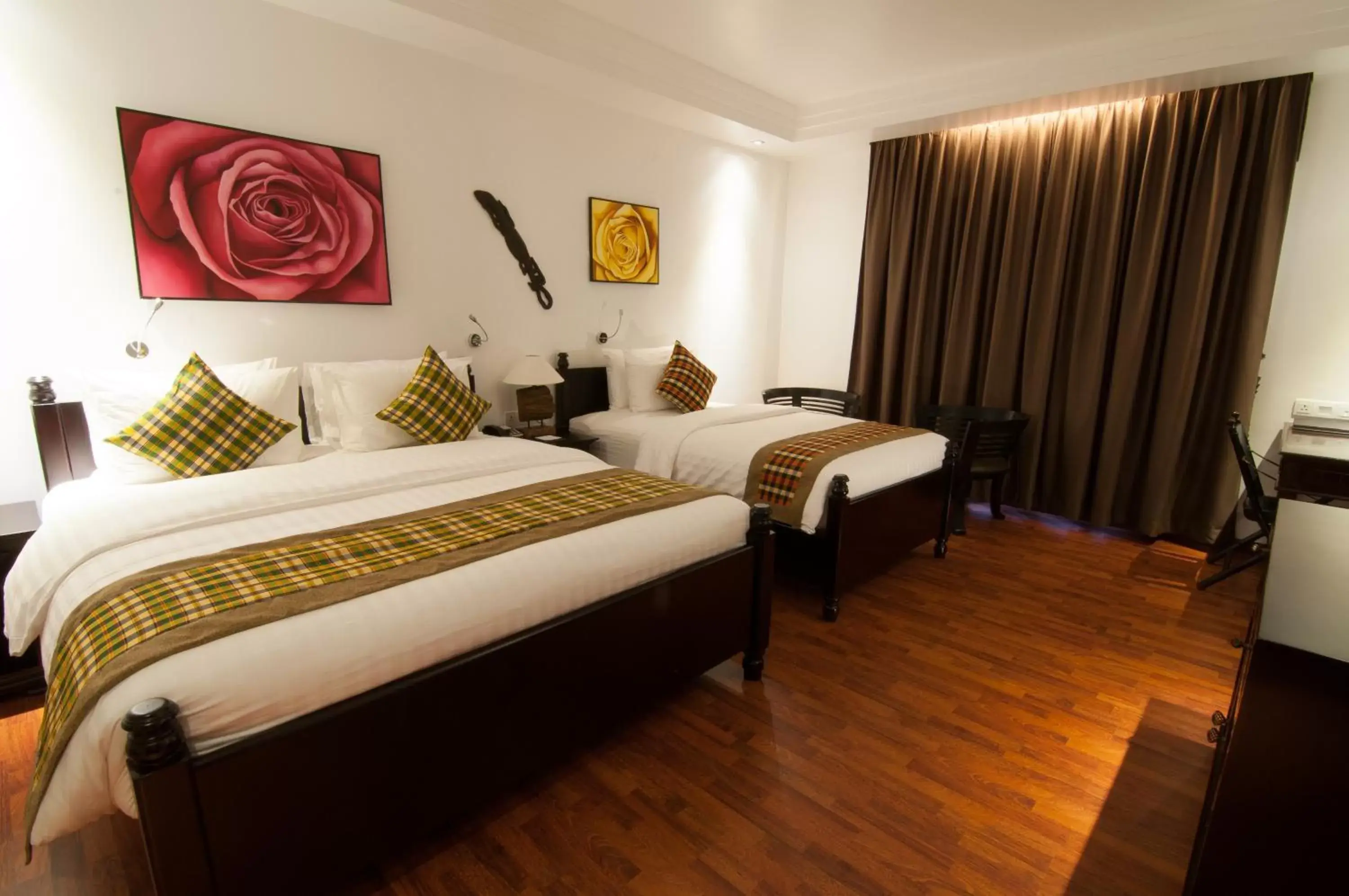 Bedroom, Bed in La Rose Suites