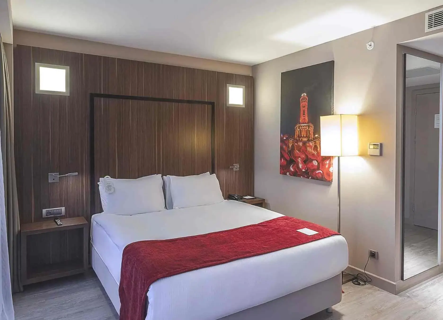 Sea view, Bed in Ramada Encore by Wyndham Izmir