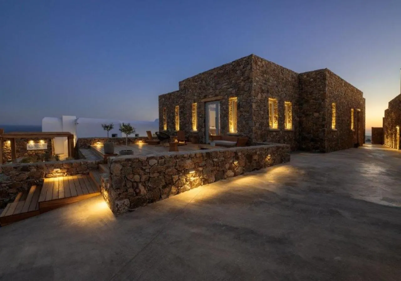 Lobby or reception in Alissachni Mykonos