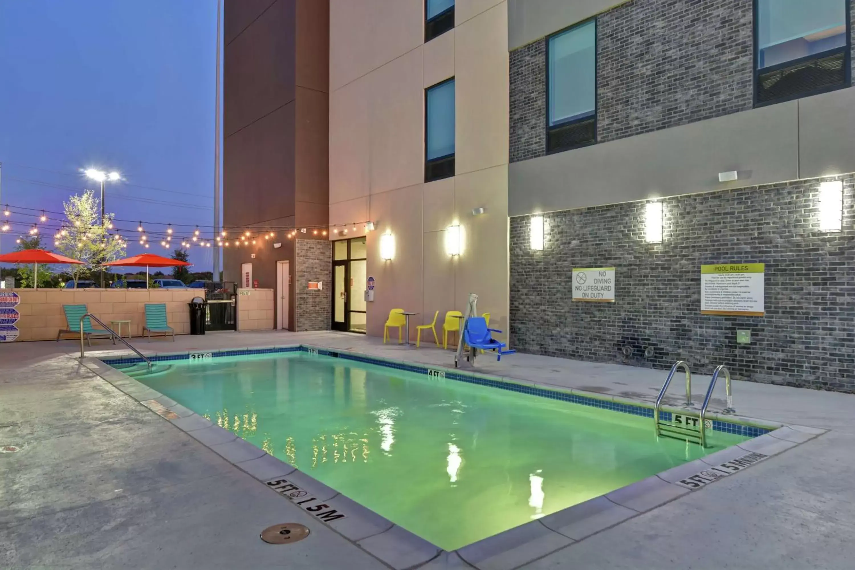 Swimming Pool in Home2 Suites By Hilton McKinney