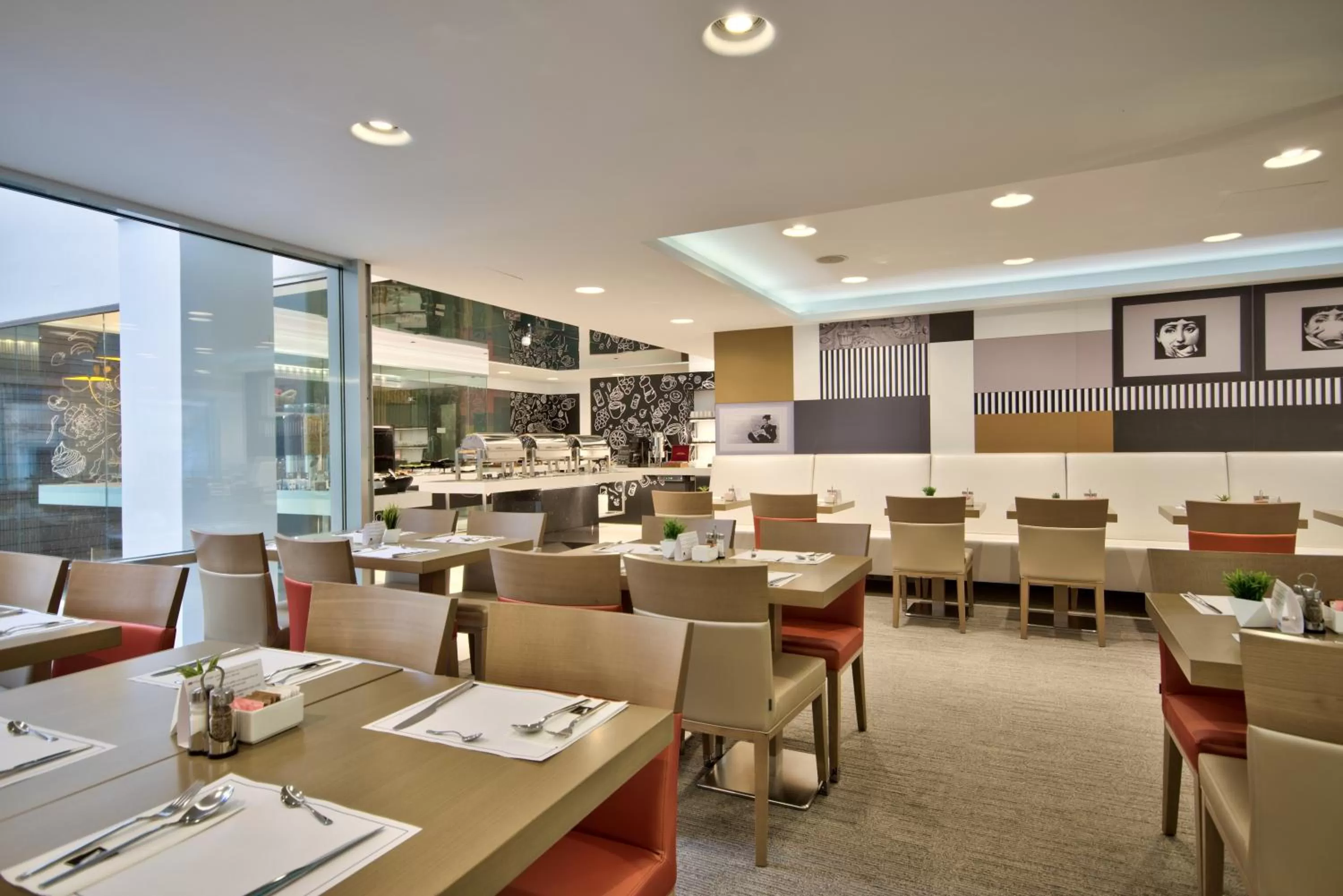 Seating area in Hotel Valentina