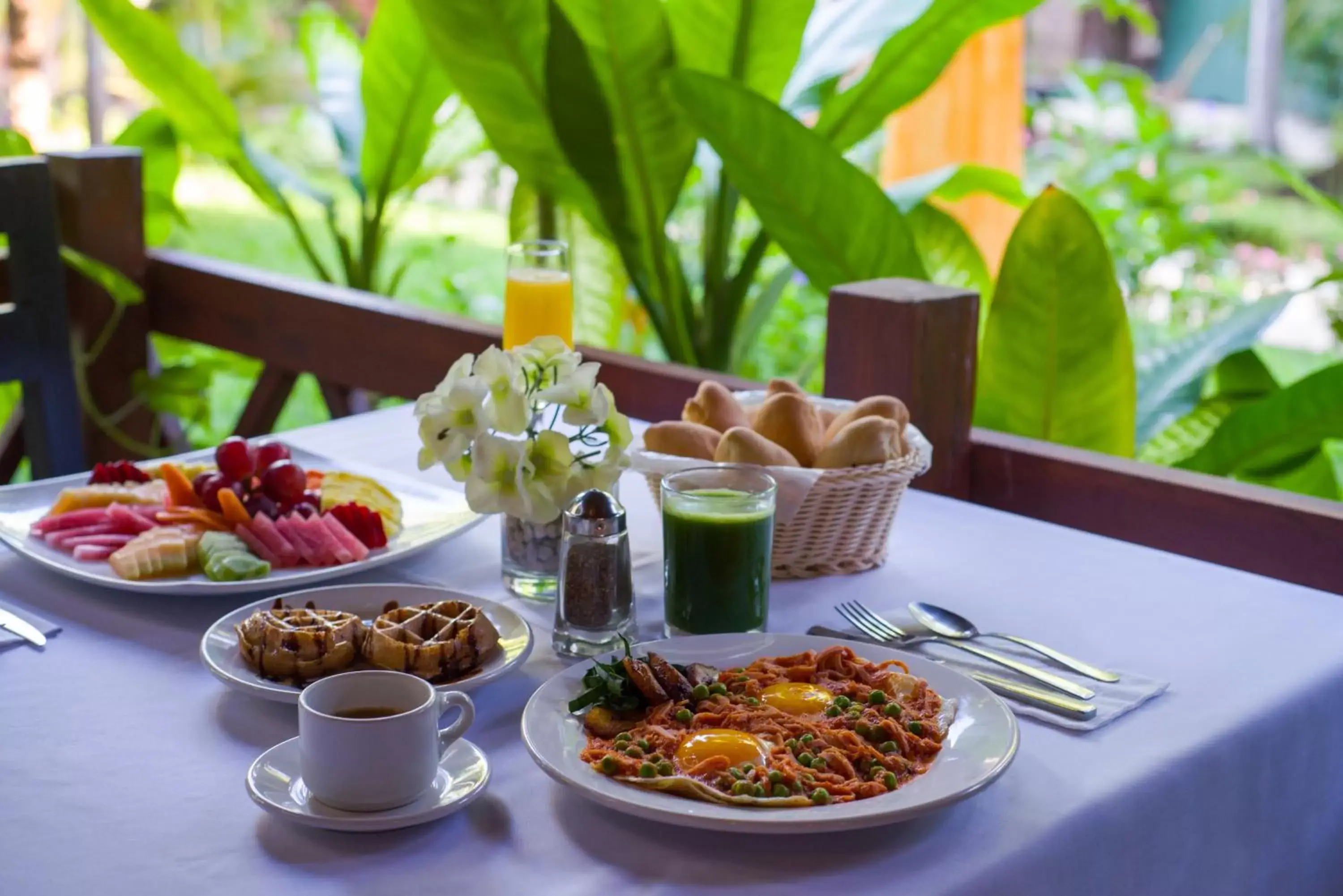 Buffet breakfast in Magic Blue Spa Boutique Hotel Adults Only