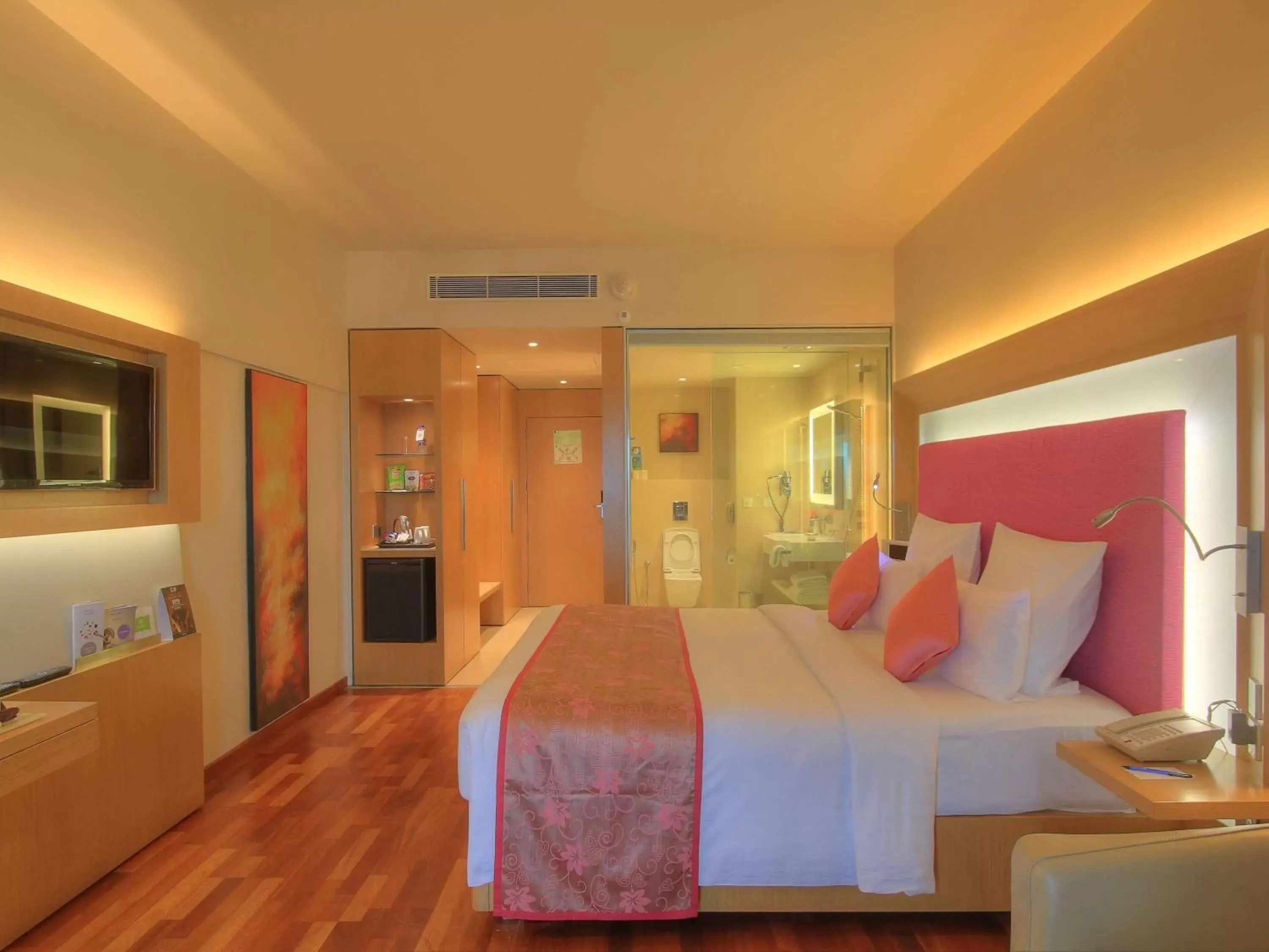 Photo of the whole room, Bed in Novotel Visakhapatnam Varun Beach