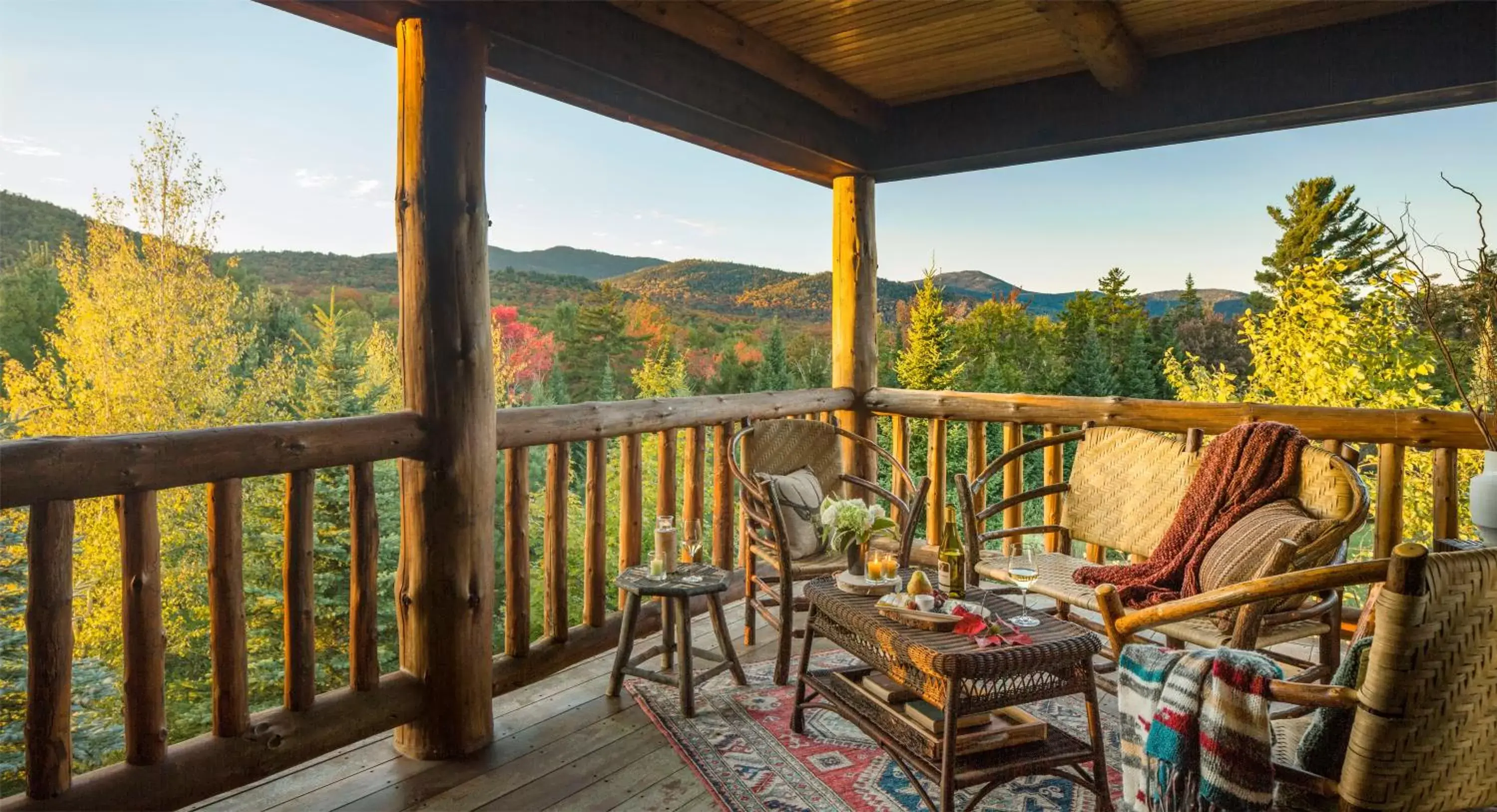 Balcony/Terrace in The Whiteface Lodge