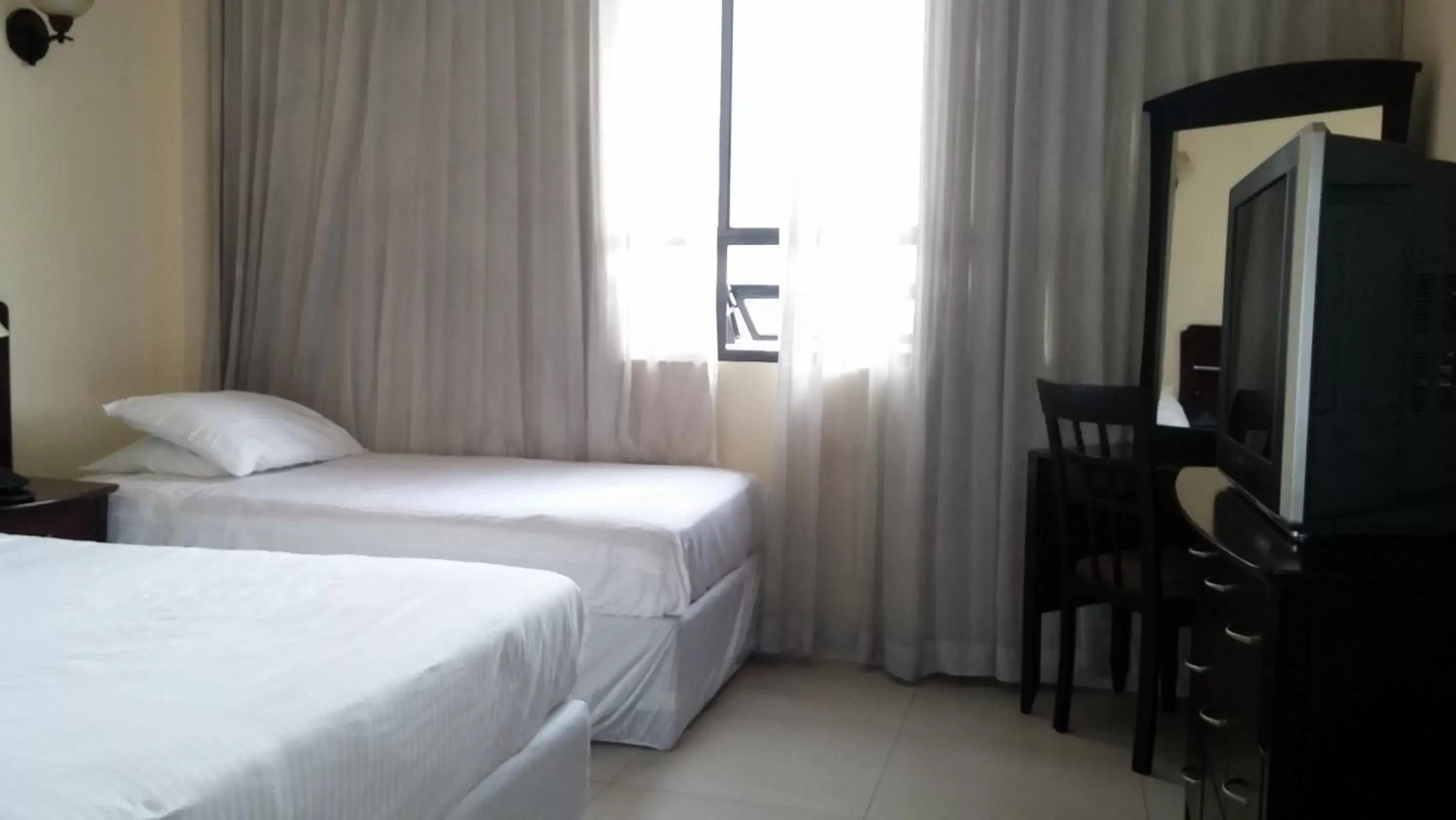 Bed in Hotel Novo