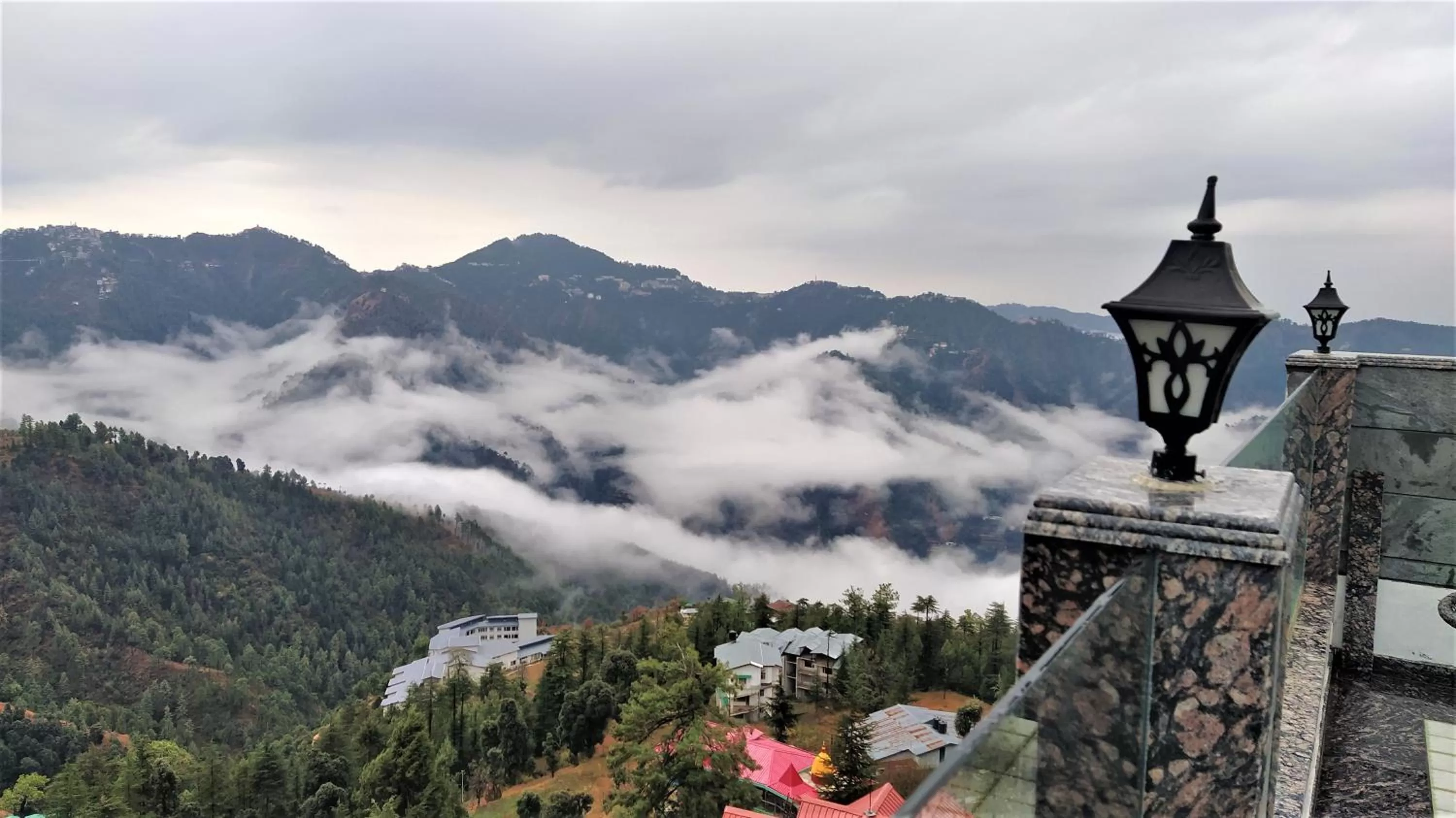 Mountain view in The Retreat Mashobra, Shimla