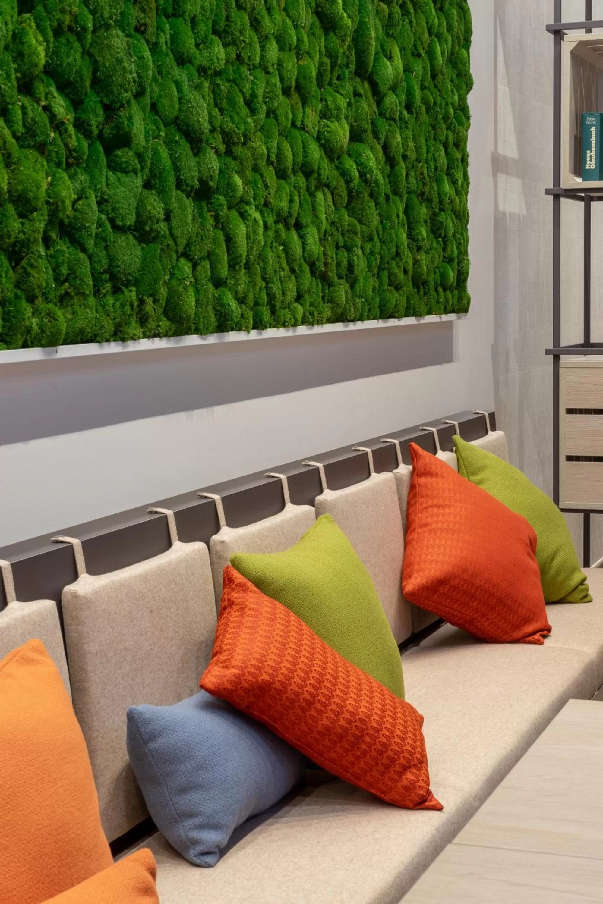 Seating area in IntercityHotel Budapest