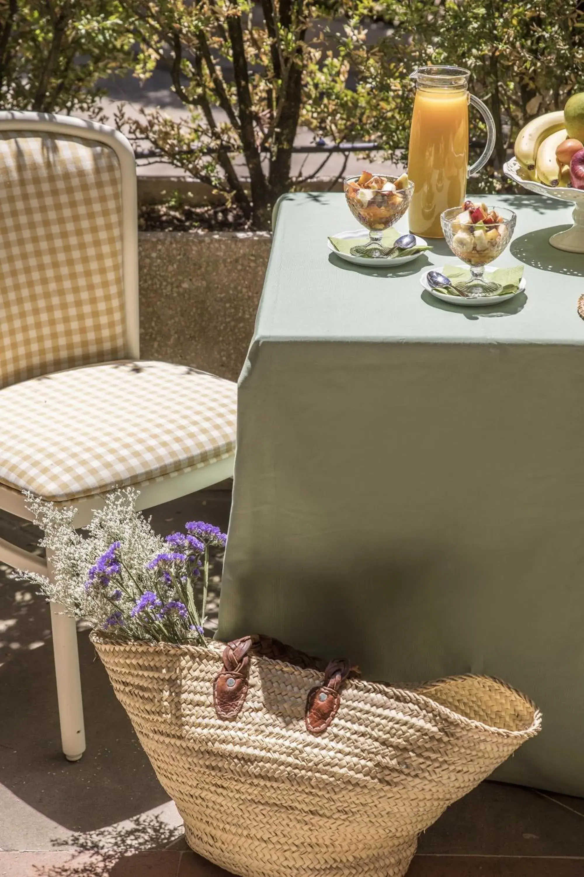 Patio in Relais Santa Chiara Hotel