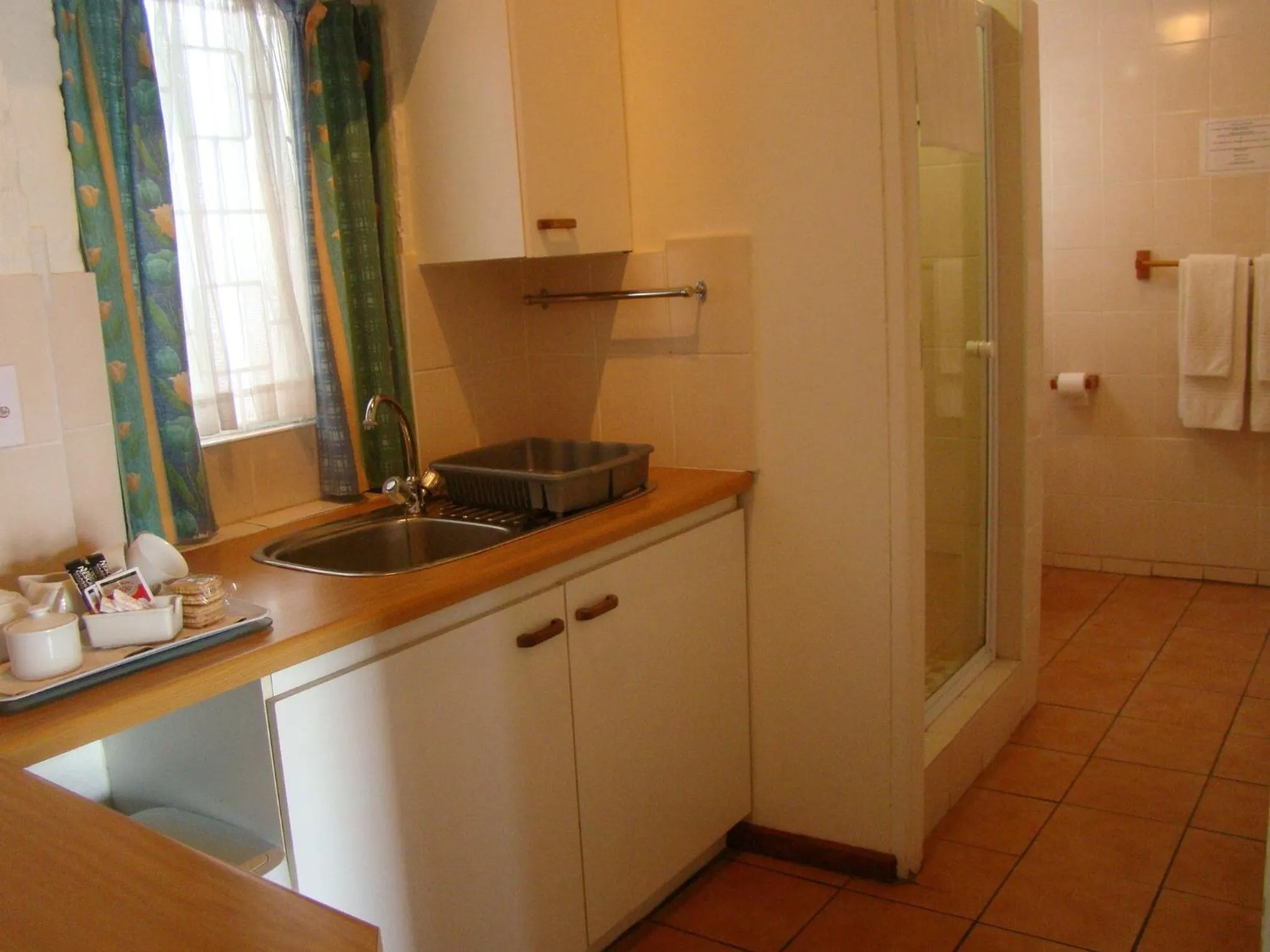 Kitchen or kitchenette in Aqua Marine Guest House