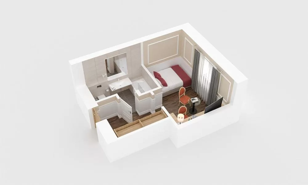 Floor plan in IMLAUER HOTEL PITTER Salzburg
