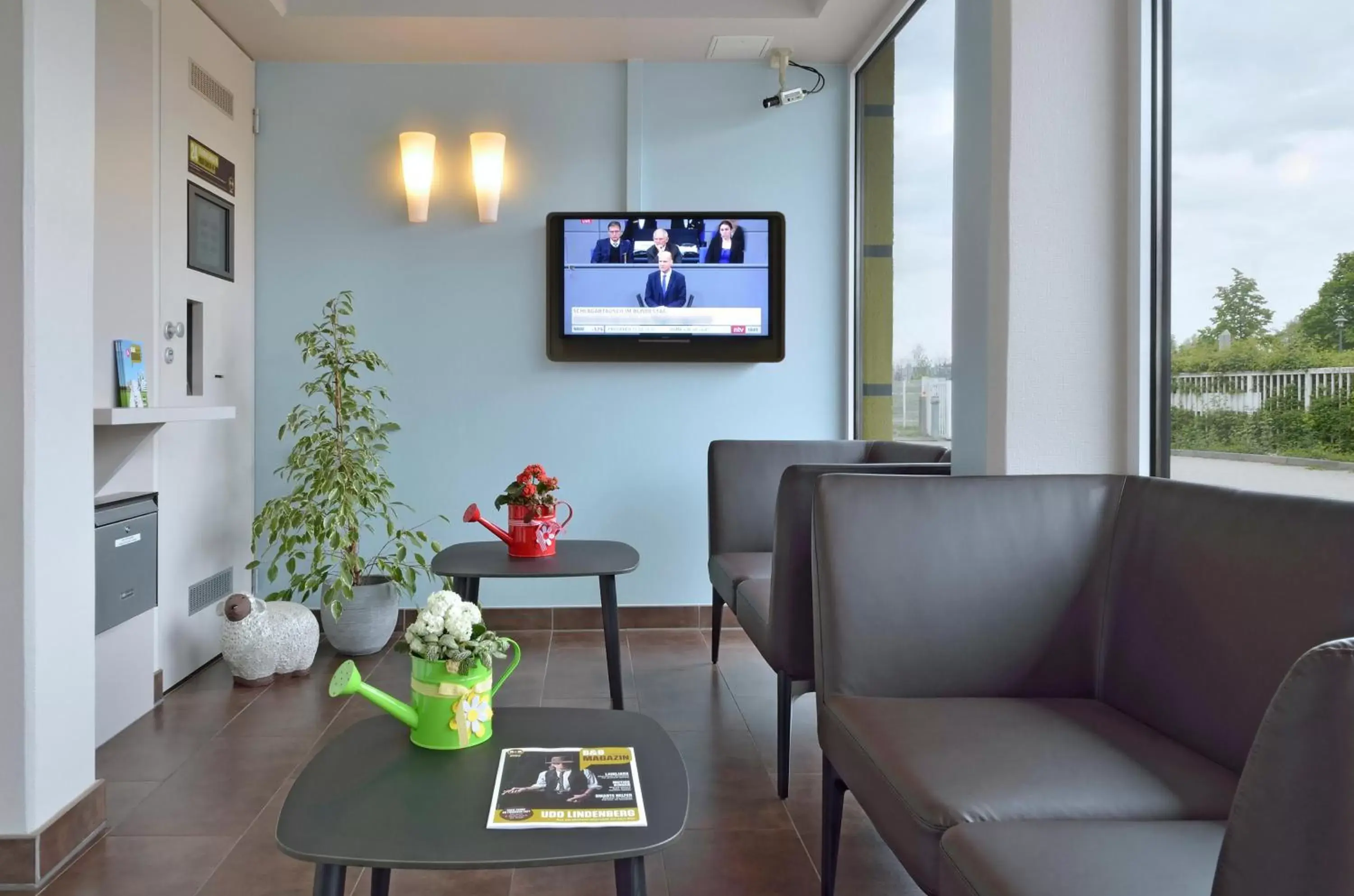 Lobby or reception, Seating Area in B&B Hotel Berlin-Süd Genshagen