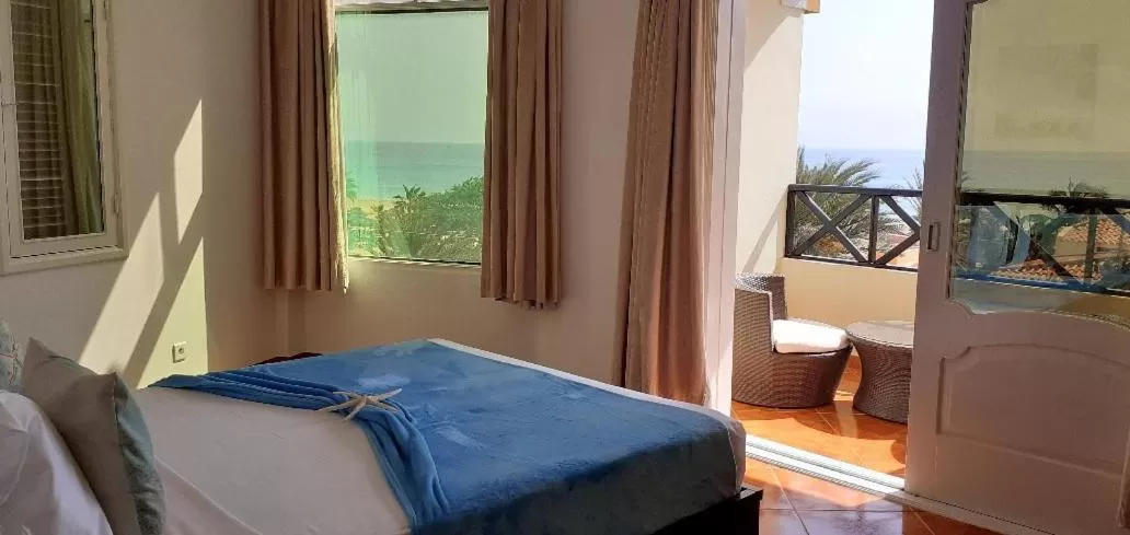 Bed in Aparthotel Santa Maria Beach