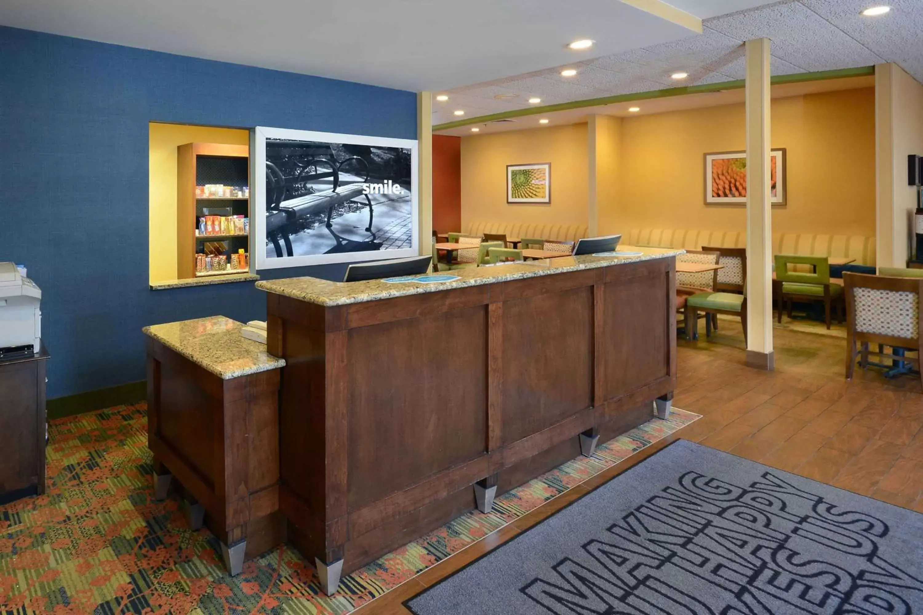 Lobby or reception, Lobby/Reception in Hampton Inn Fayetteville Fort Bragg