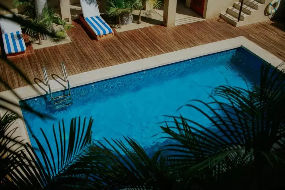 Pool View in Hotel Casa Tota