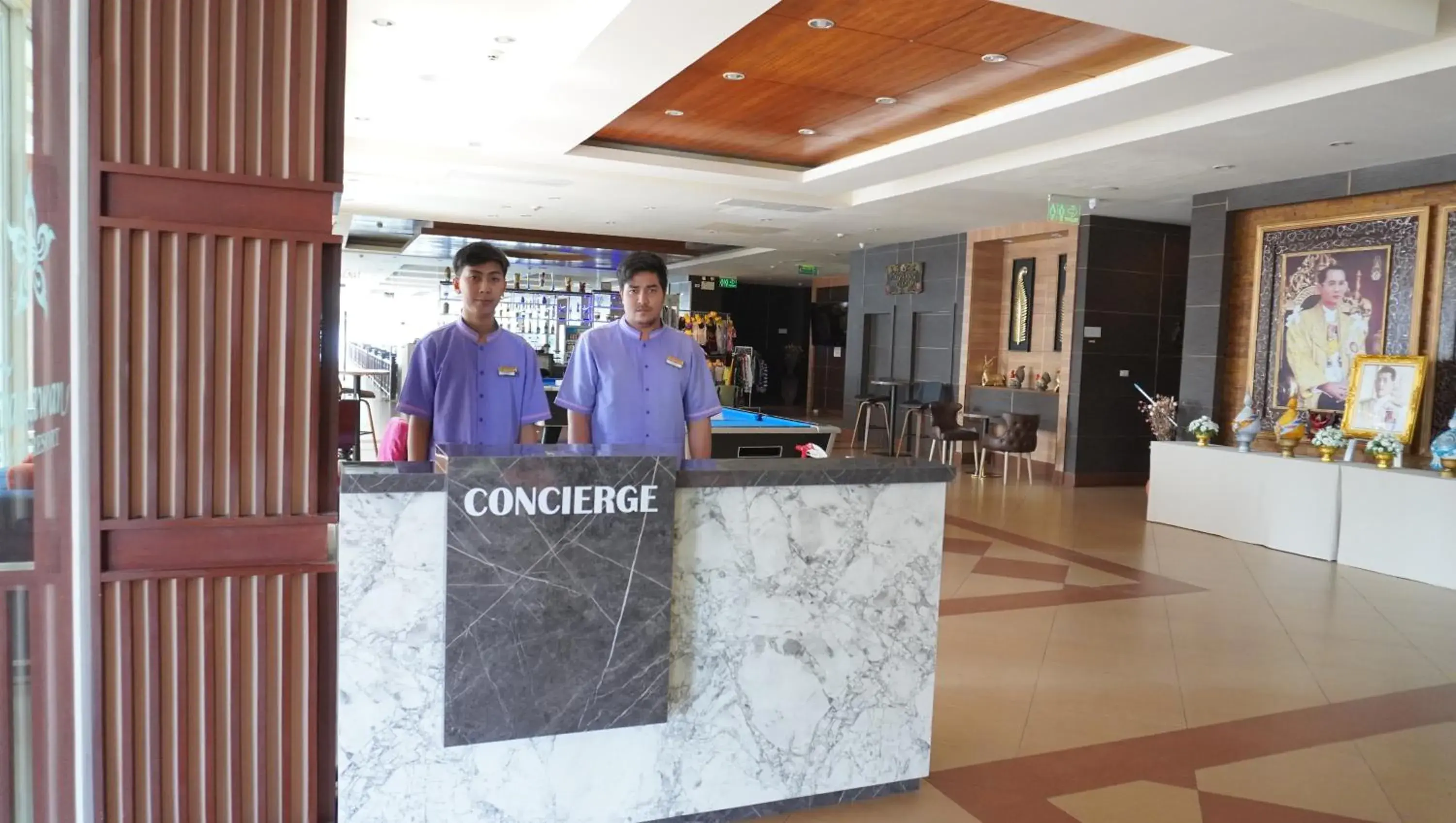 Lobby or reception in Saisawan Beach Resort