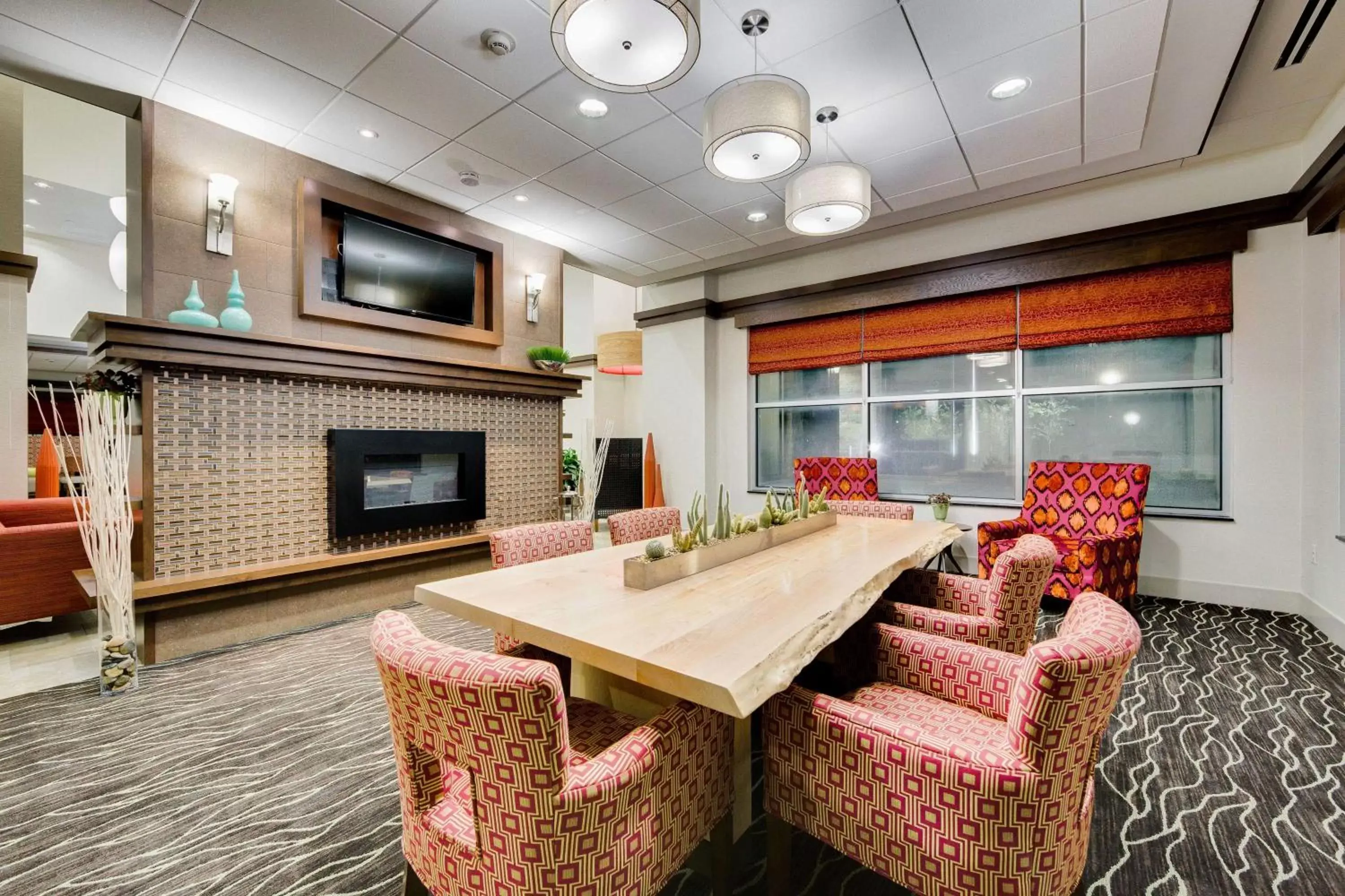 Lobby or reception in Hilton Garden Inn North Houston Spring