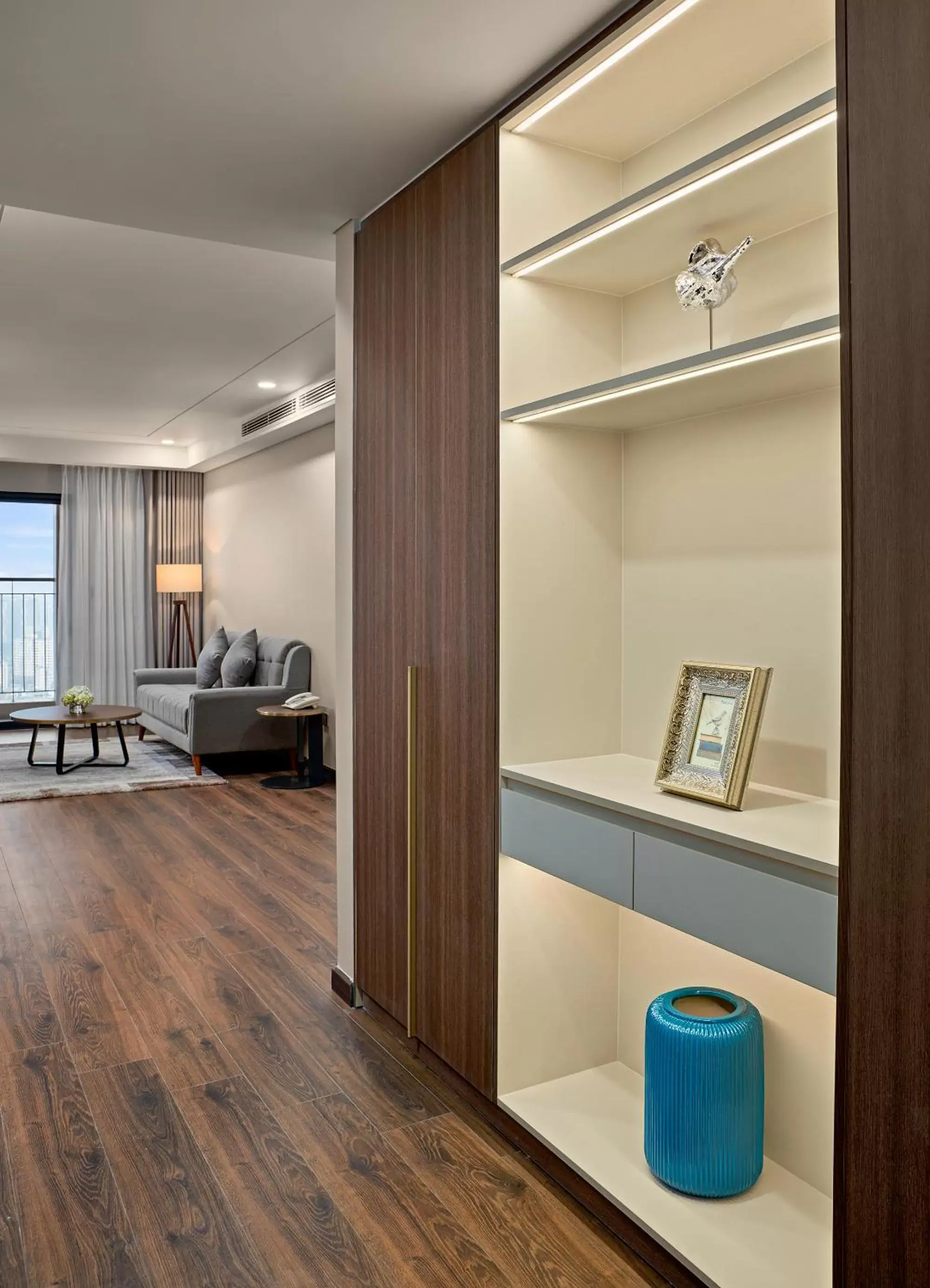 View (from property/room), Bed in Grand K Hotel Suites Hanoi View (from property/room), Bed in Grand K Hotel Suites Hanoi