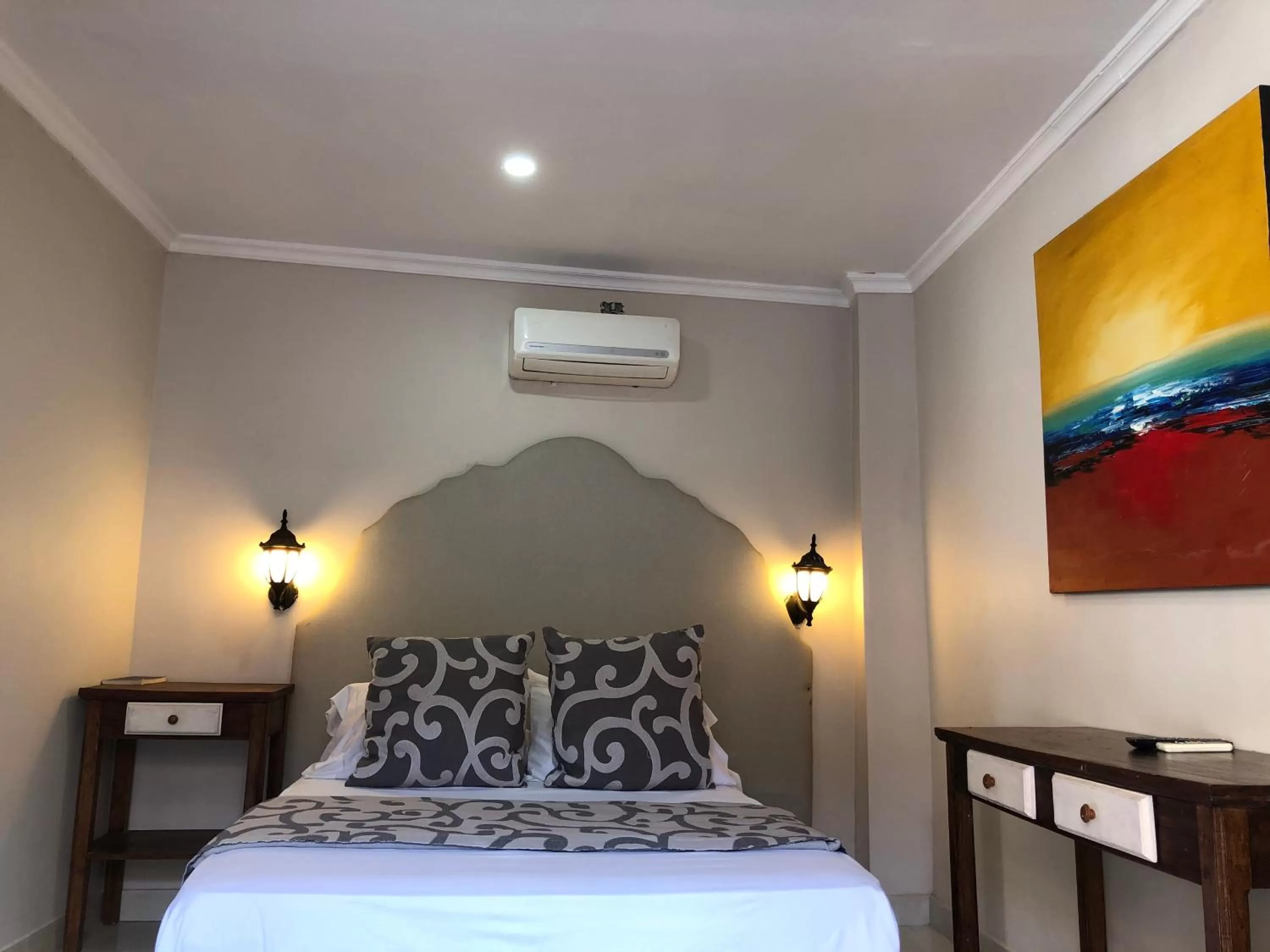 Bed in Hotel Galeria la Trinidad