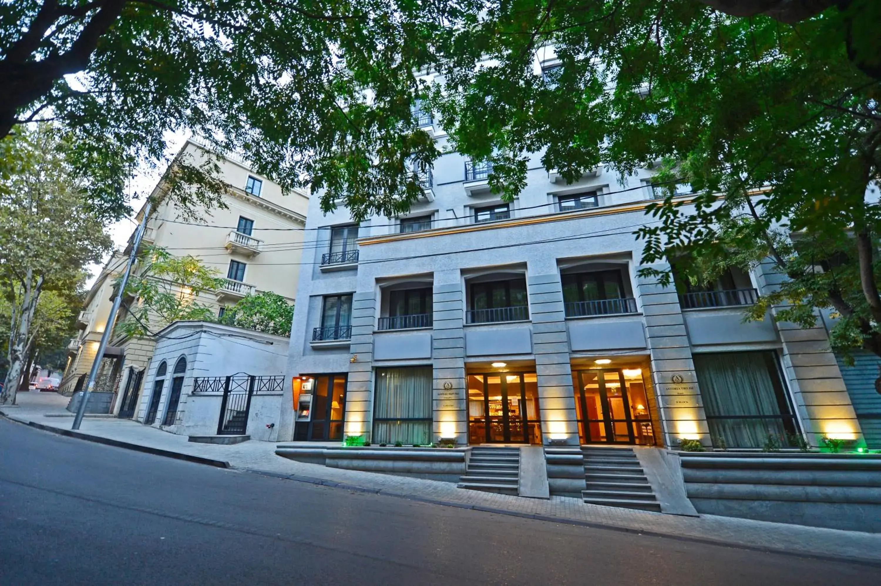 Facade/entrance, Property Building in Hotel Astoria Tbilisi