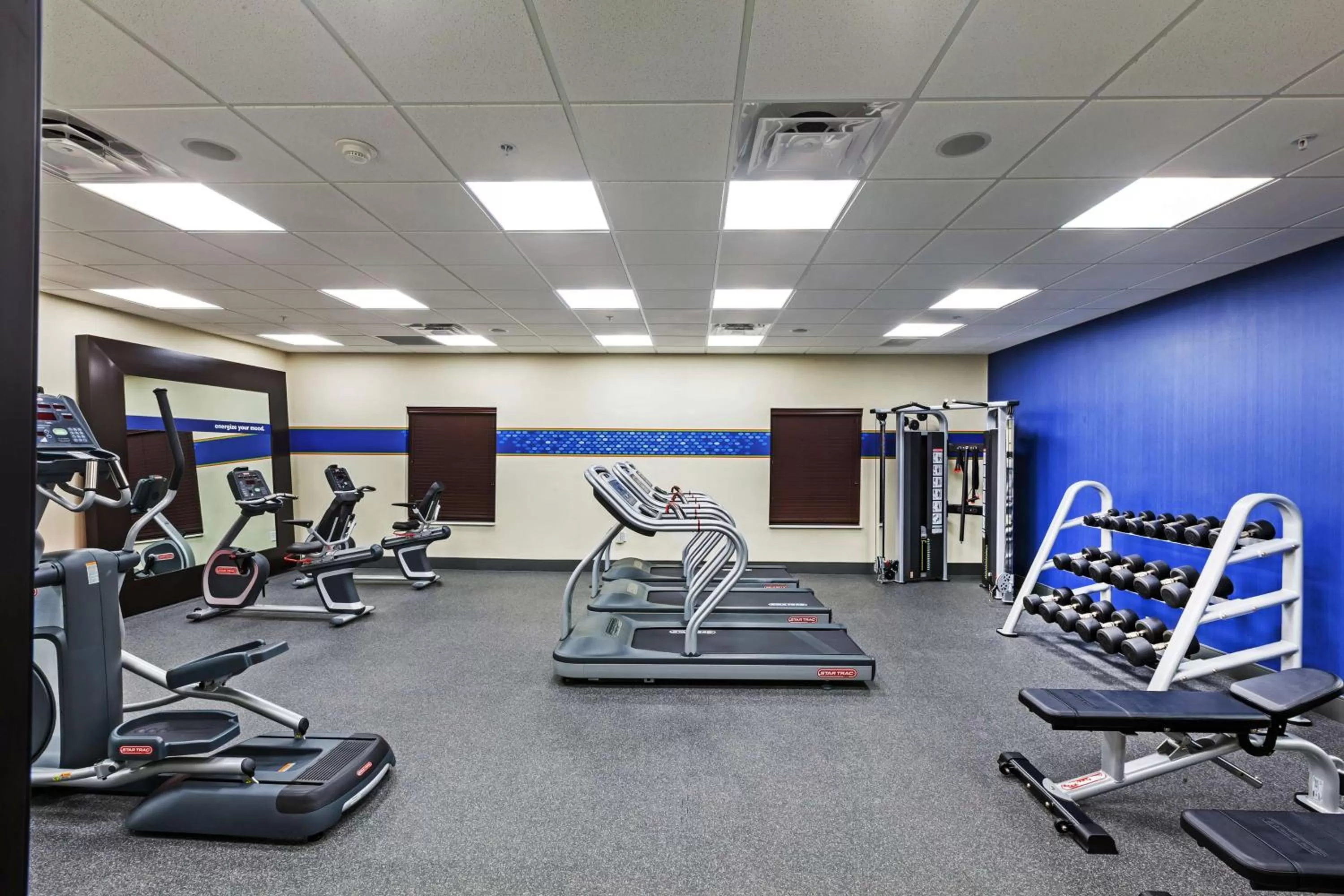 Fitness centre/facilities in Hampton Inn Ozona