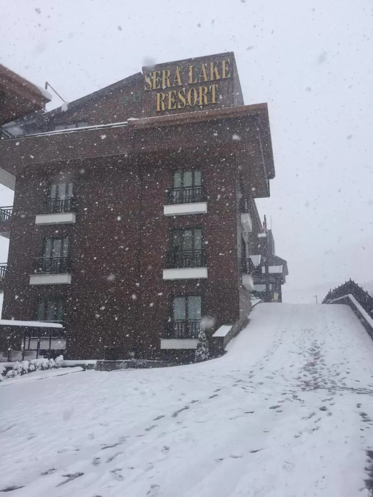 Facade/entrance, Winter in Sera Lake Resort Hotel Spa & Aparts