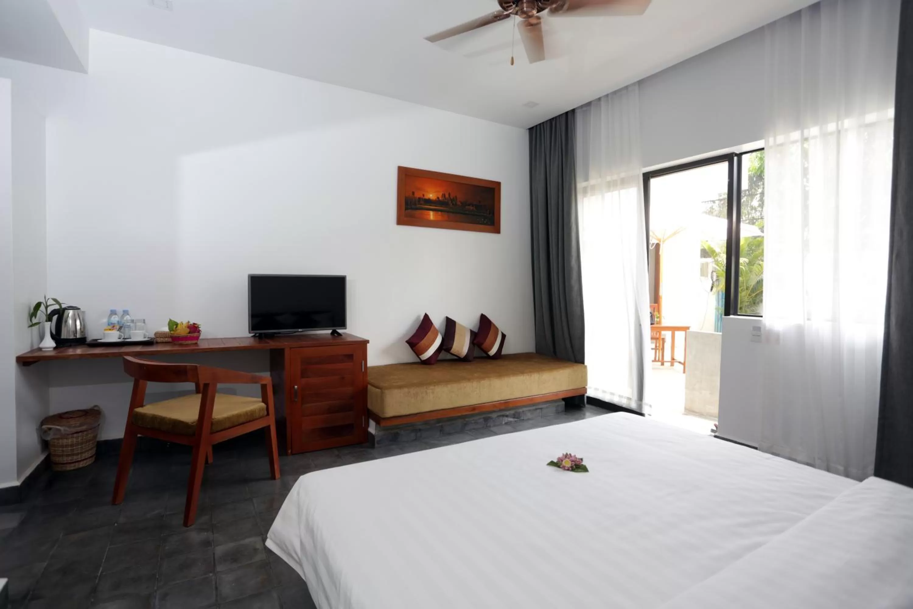 TV and multimedia, Bed in Sam So Boutique Villa