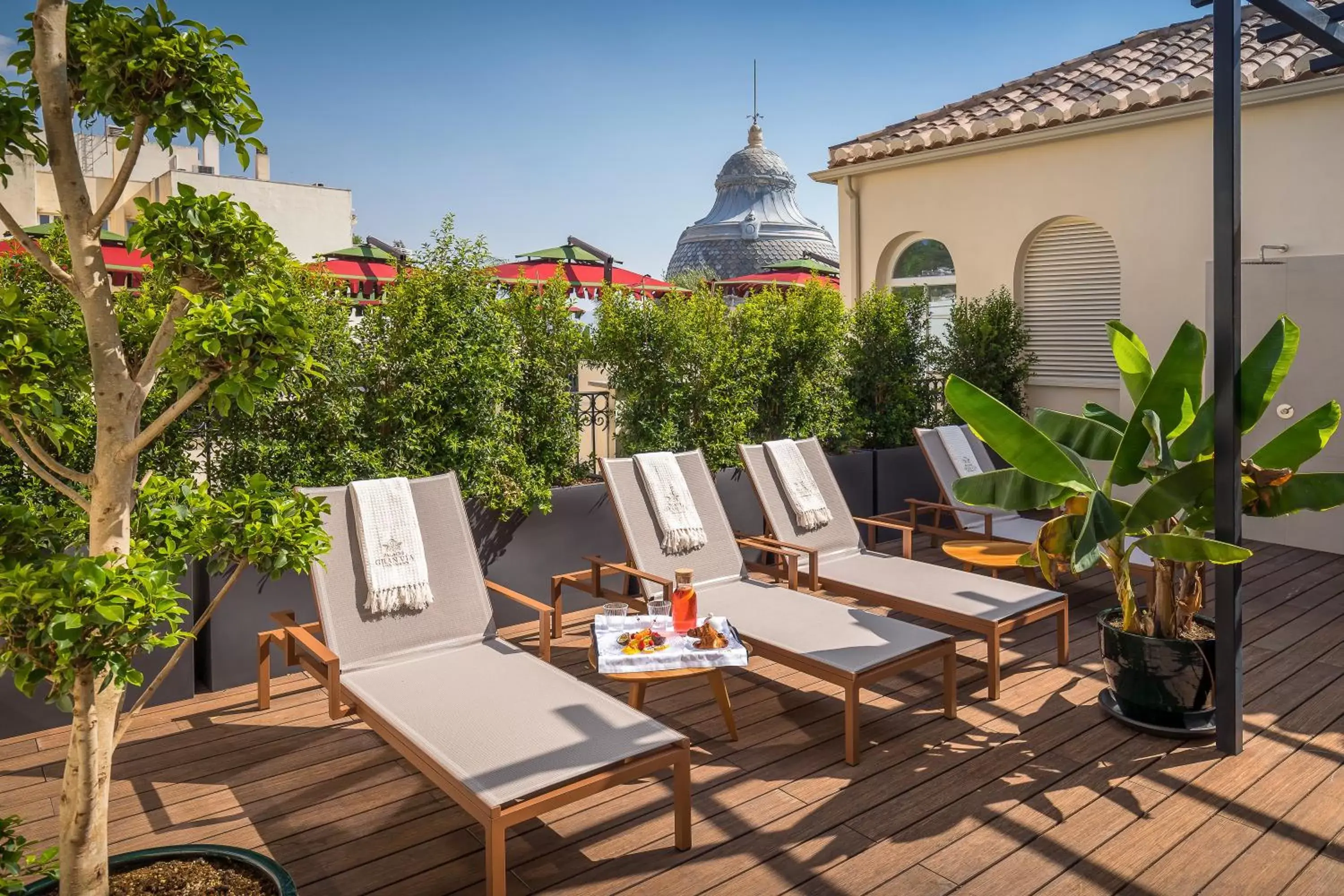 Balcony/Terrace in Palacio Gran Vía, a Royal Hideaway Hotel