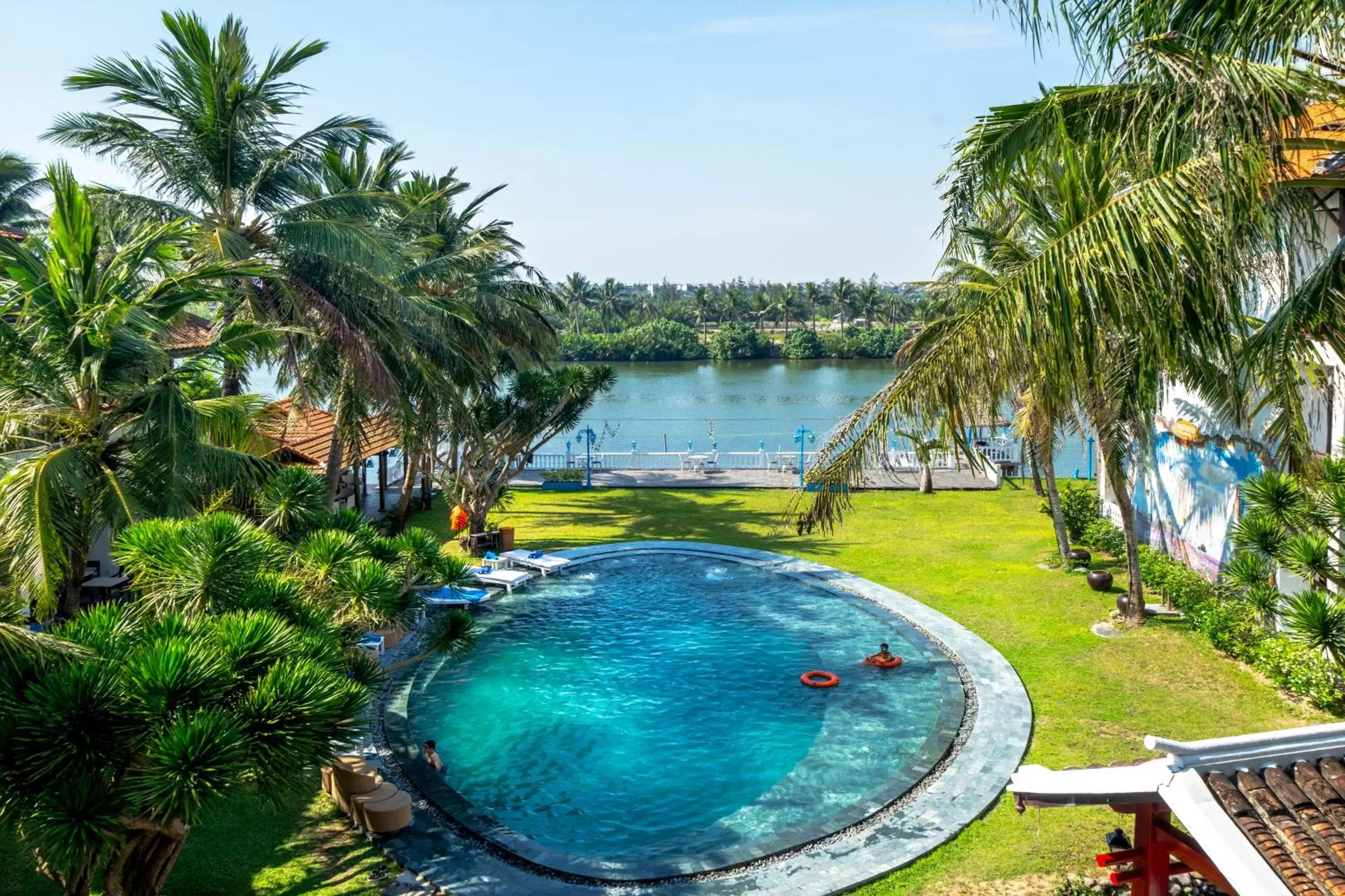 Pool View in River Beach Resort & Residences